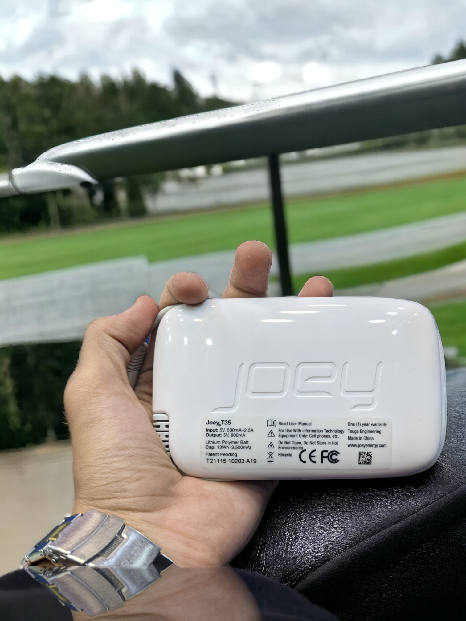 Joey Wing Power bank | Lightweight | Fast Charging | 5000 mAH - Haris Luggage