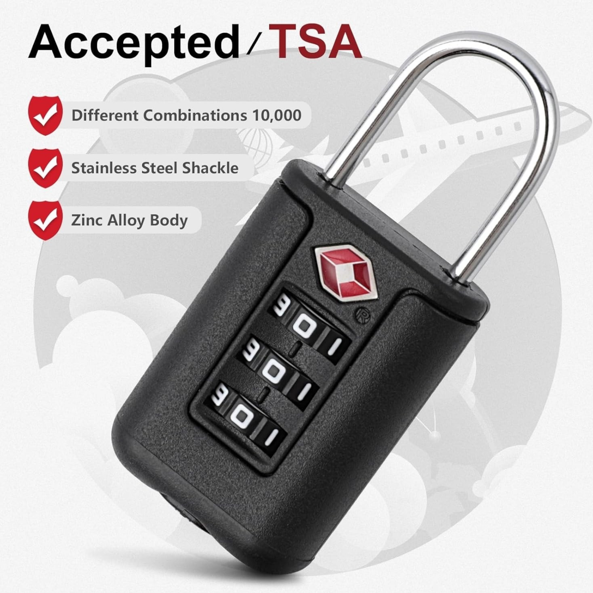 TSA APPROVED LOCK - Haris Luggage