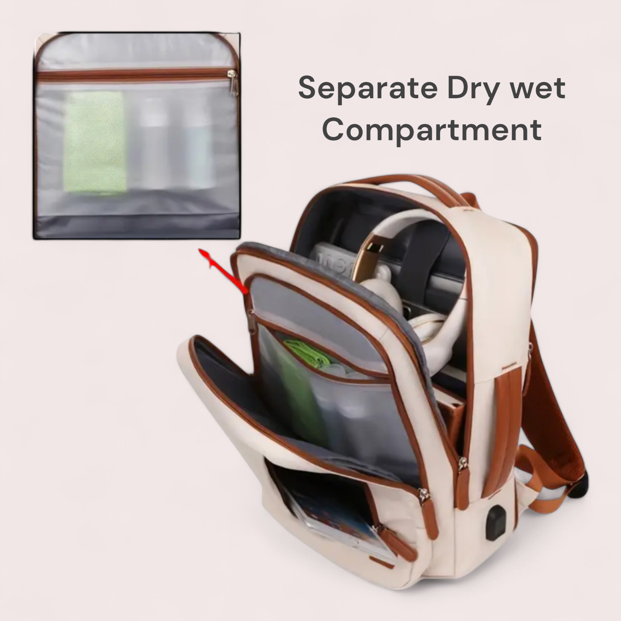 Elite Traveling Backpack | HL 9951 - Haris Luggage