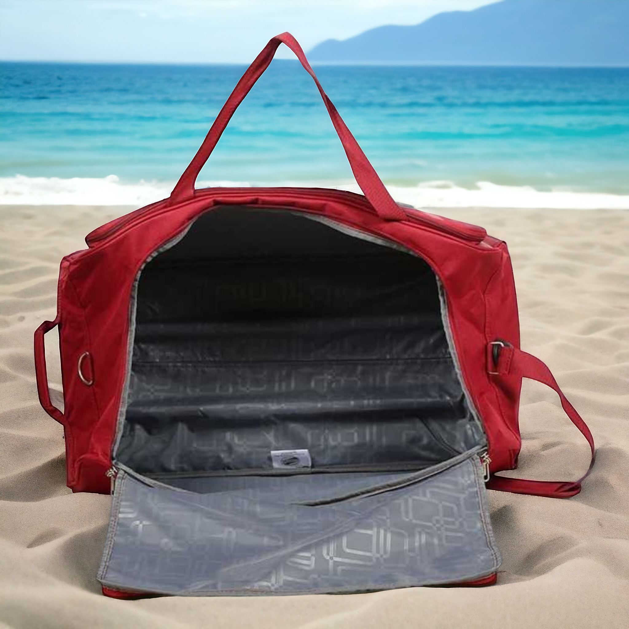 American Tourister Trolley Duffel Bag | Lightweight - Haris Luggage