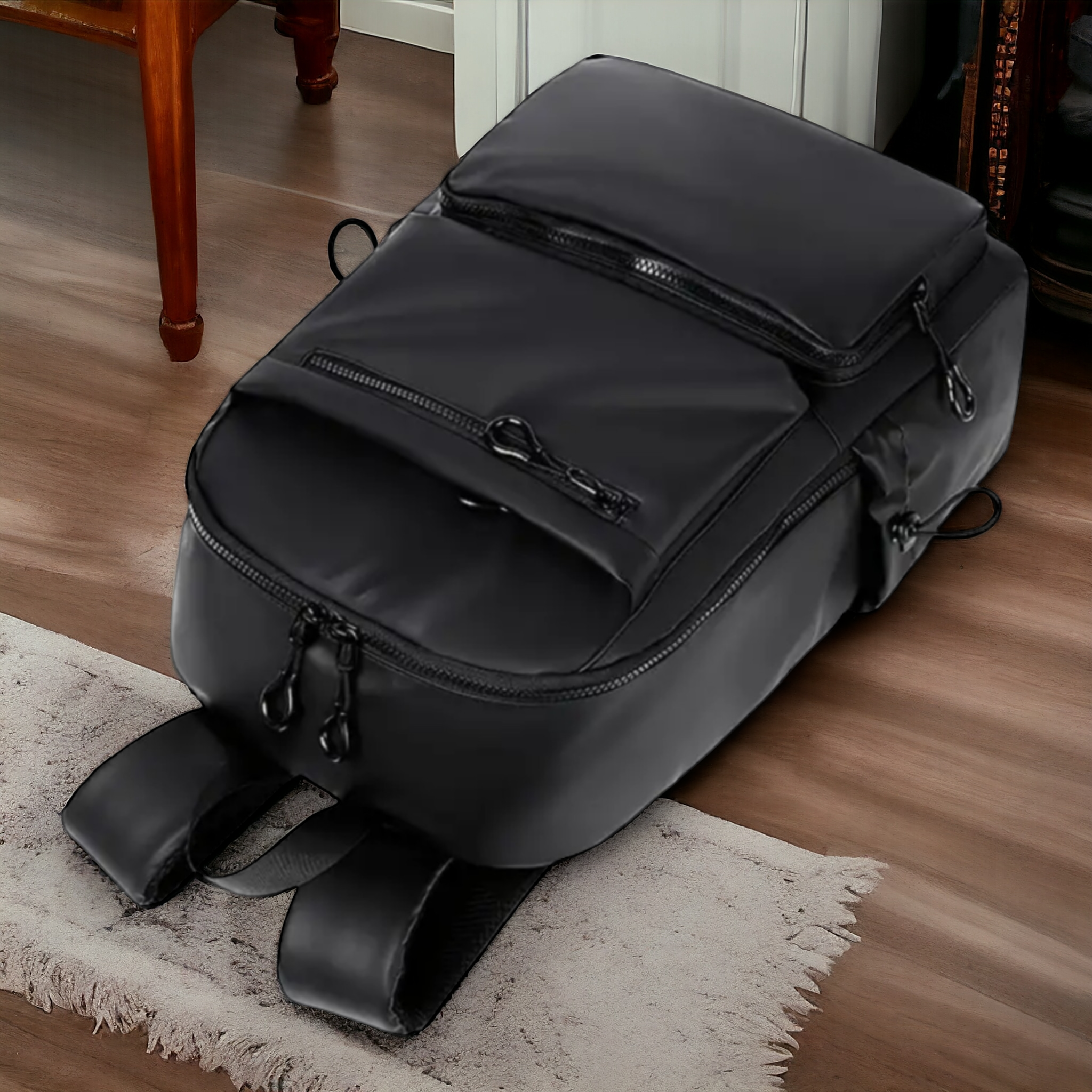 Premium PU Leather Backpack | HL - 365209 - Haris Luggage