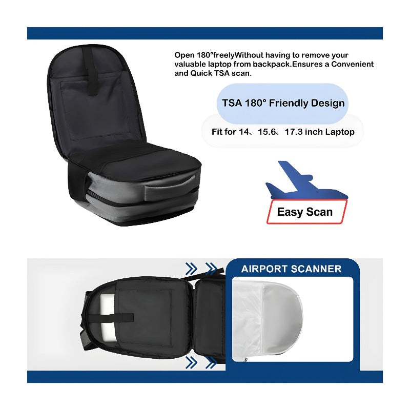 Amazing Travelling Plus Laptop Backpack - Haris Luggage