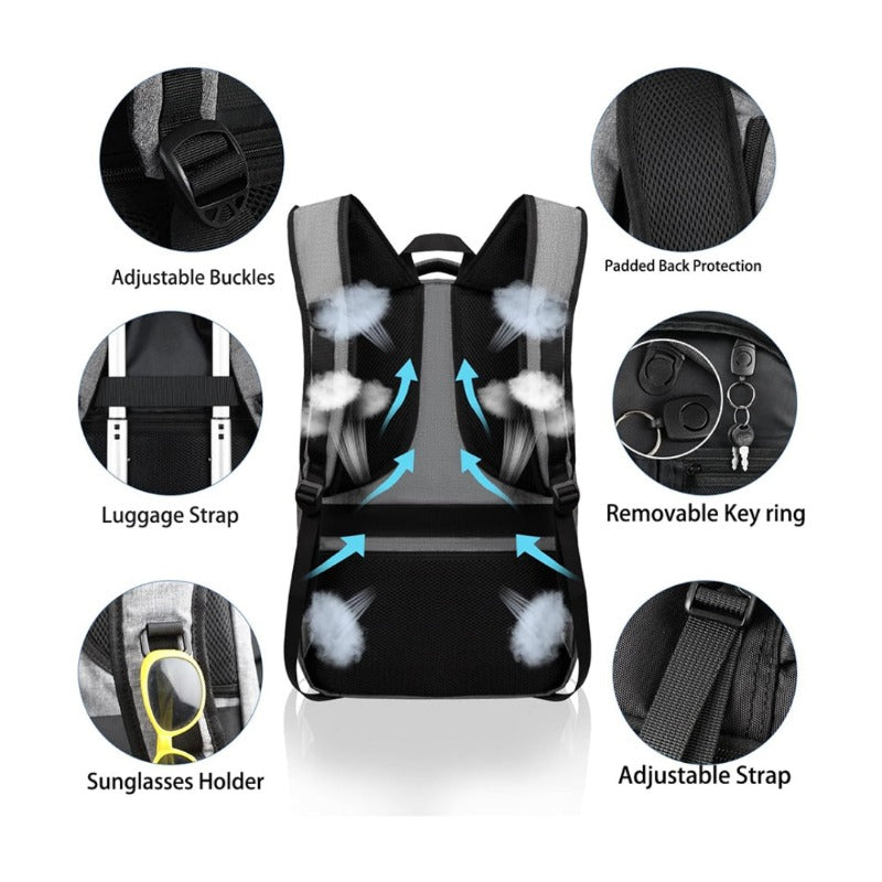 Amazing Travelling Plus Laptop Backpack - Haris Luggage