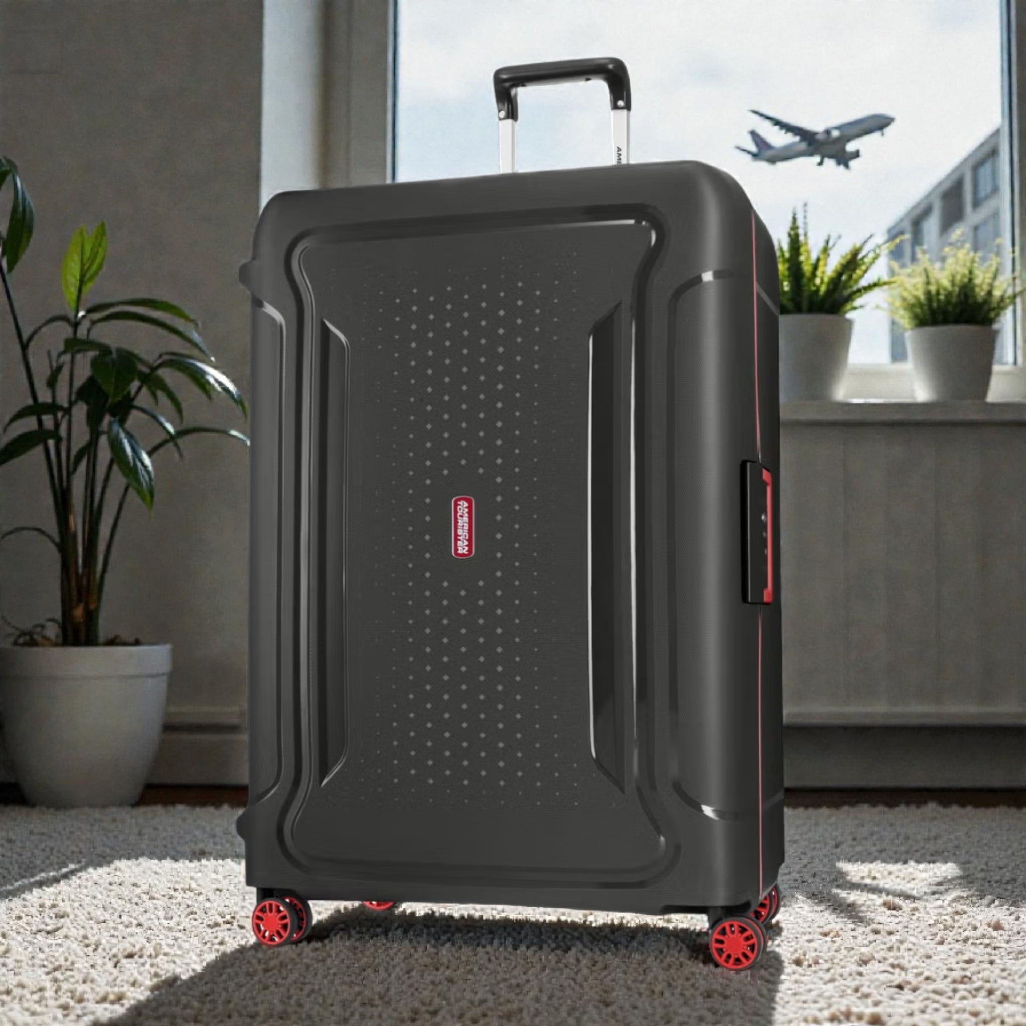 American Tourister Tribus hard shell luggage