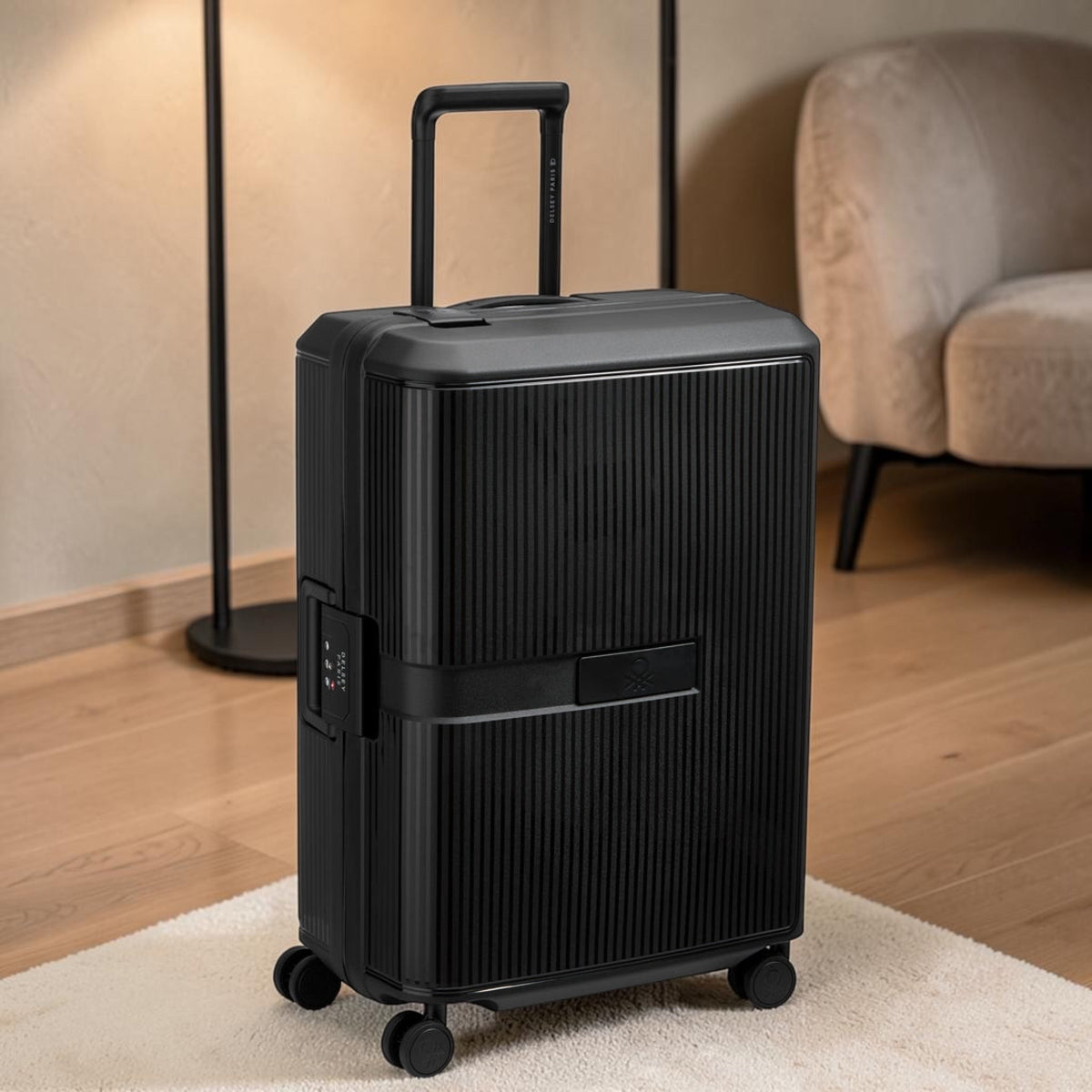 Delsey x Benetton | Color Block Hardside Luggage - LIMITED STOCK
