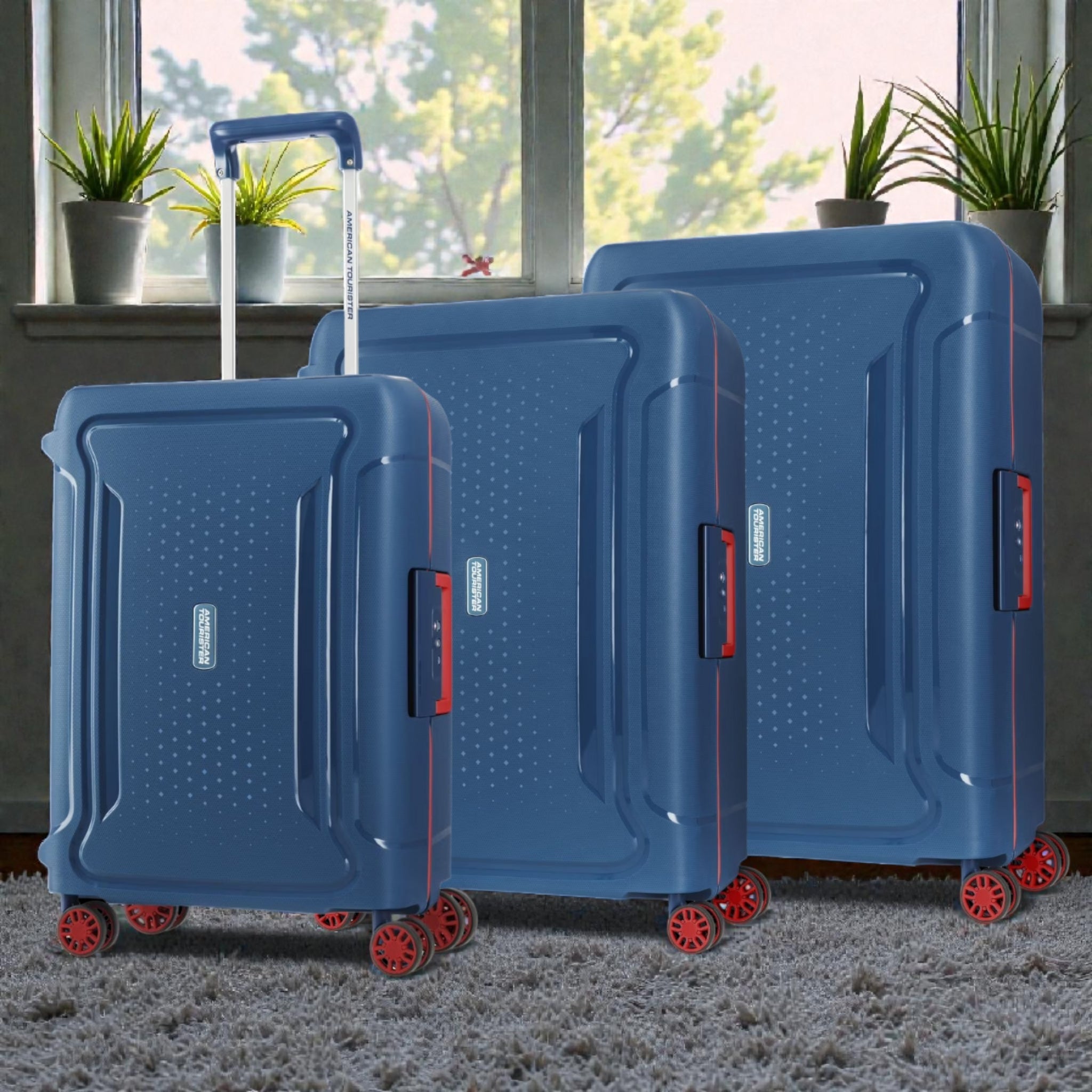 American Tourister Tribus | TSA Sided Lock