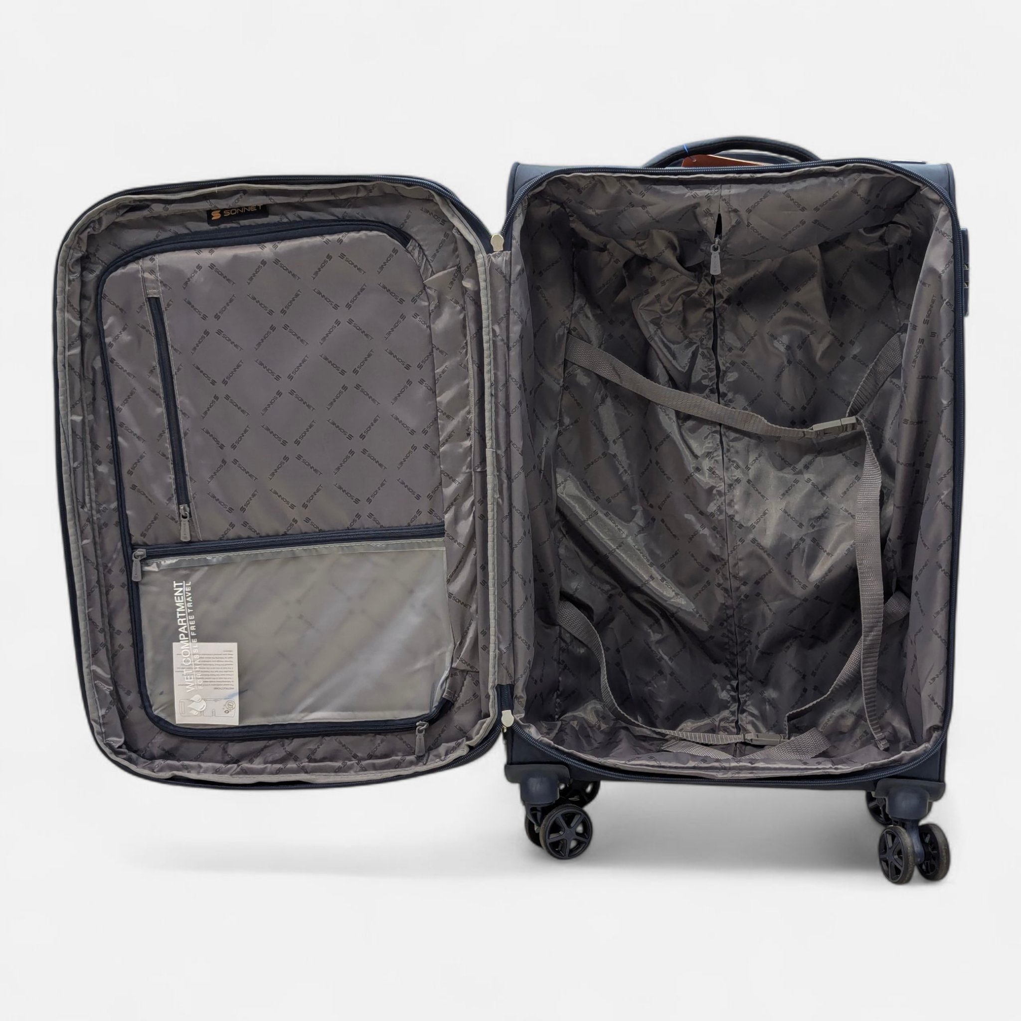 Sonnet Soft Luggage | TSA Approved Lock | Lightweight - Haris Luggage