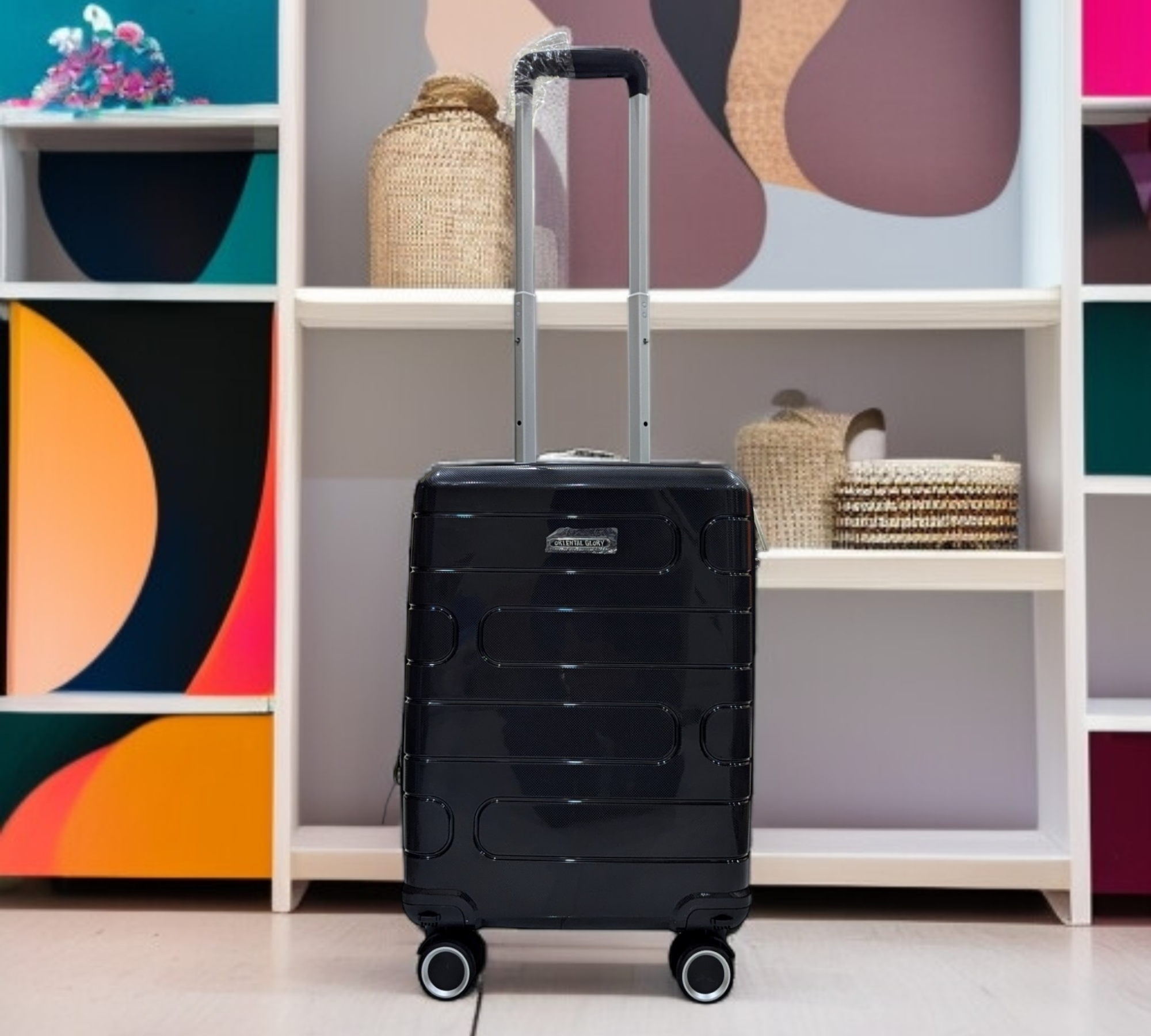 Polypropylene Cabin Luggage | Detachable Wheels | Expandable - HL 57445 - Haris Luggage