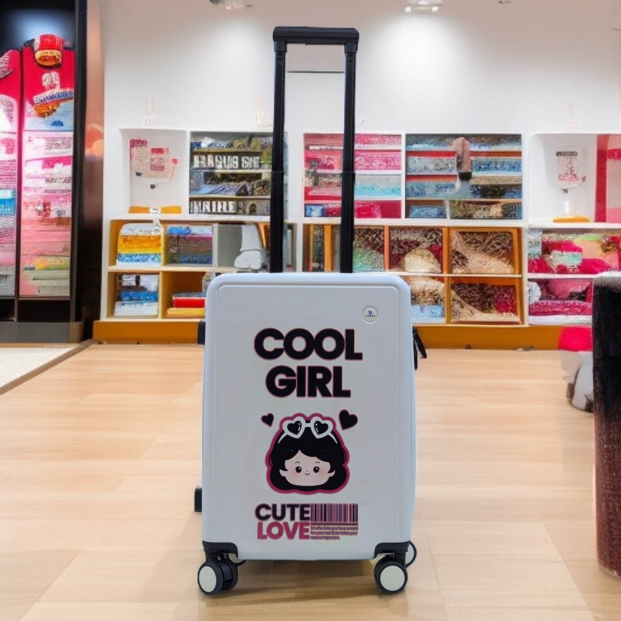 Cool Girl Kids Luggage | Premium Finishing