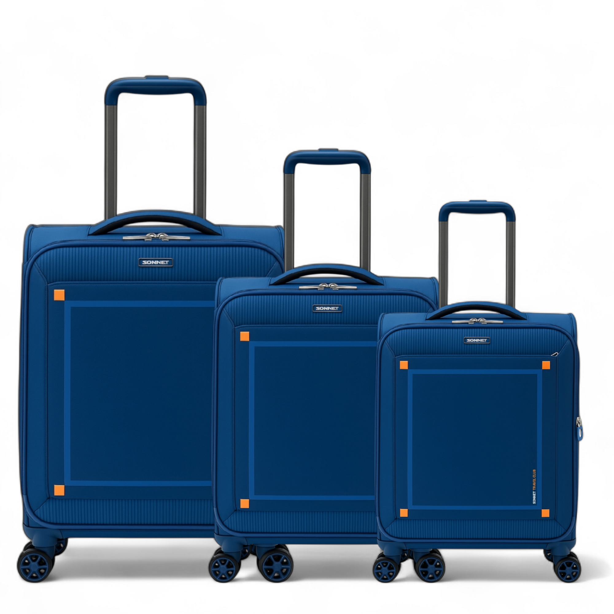 Sonnet Soft Luggage | TSA Approved Lock | Lightweight - Haris Luggage