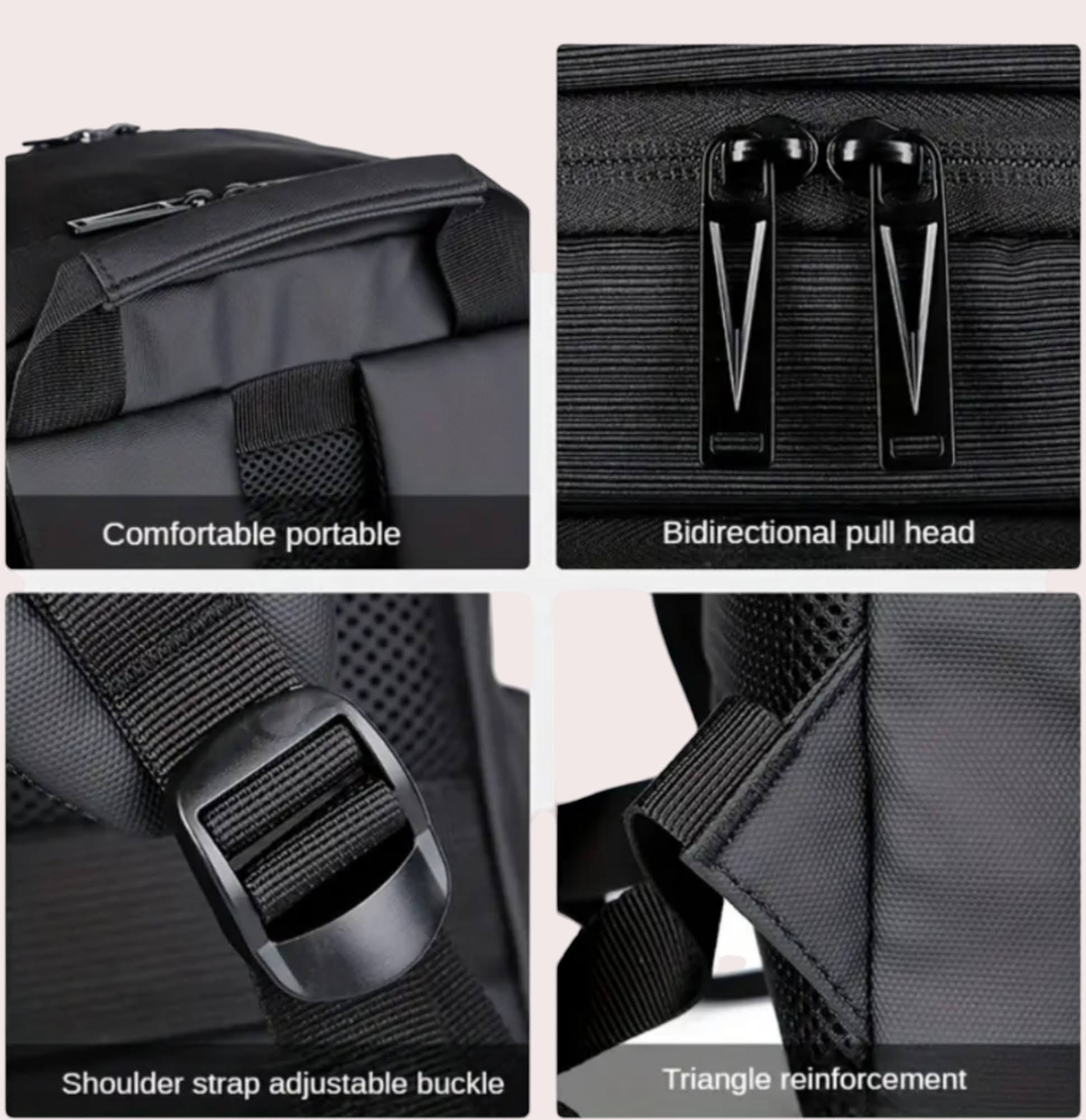 Oxford Material Casual Backpack | Perfect Fit for Laptop & Daily Use - HL 28667 - Haris Luggage