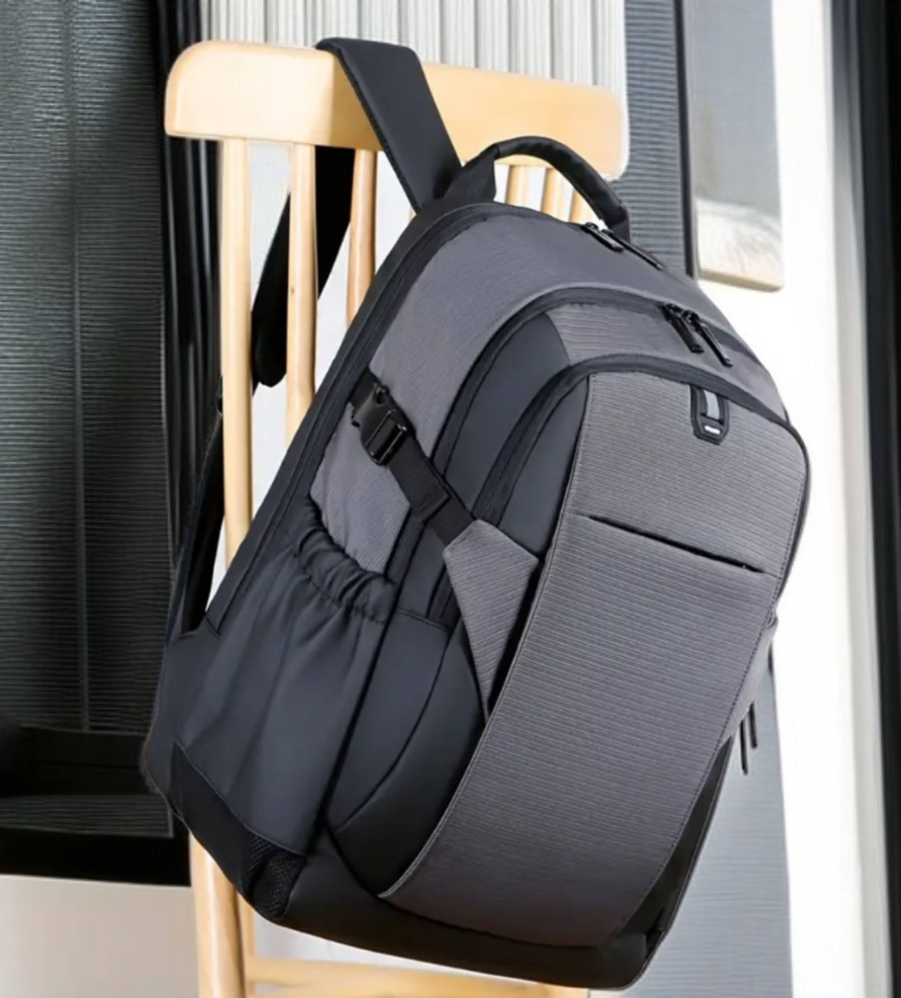 Oxford Material Casual Backpack | Perfect Fit for Laptop & Daily Use - HL 28667 - Haris Luggage