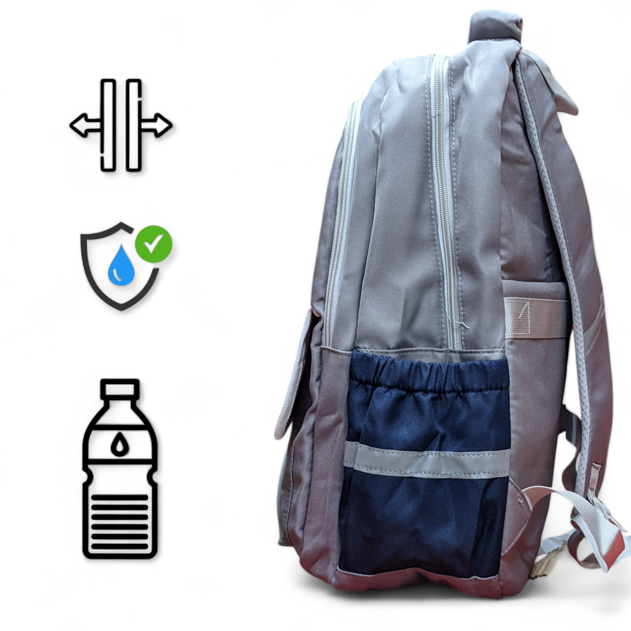 Xcspace Korean Style cute Campus Backpack - Haris Luggage