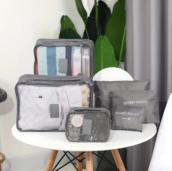 Premium 6pcs Packing Cube's - Haris Luggage