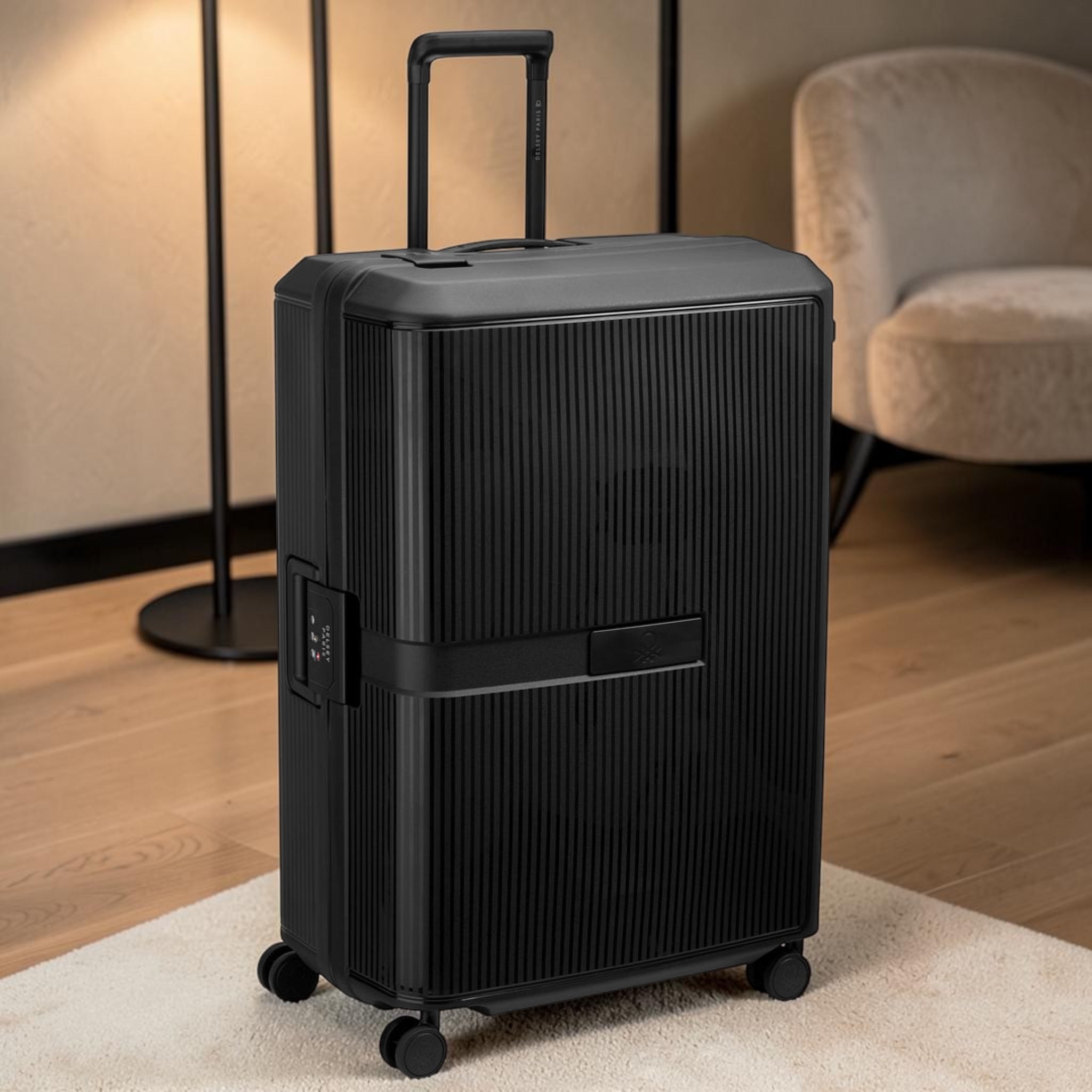 Delsey x Benetton | Color Block Hardside Luggage - LIMITED STOCK