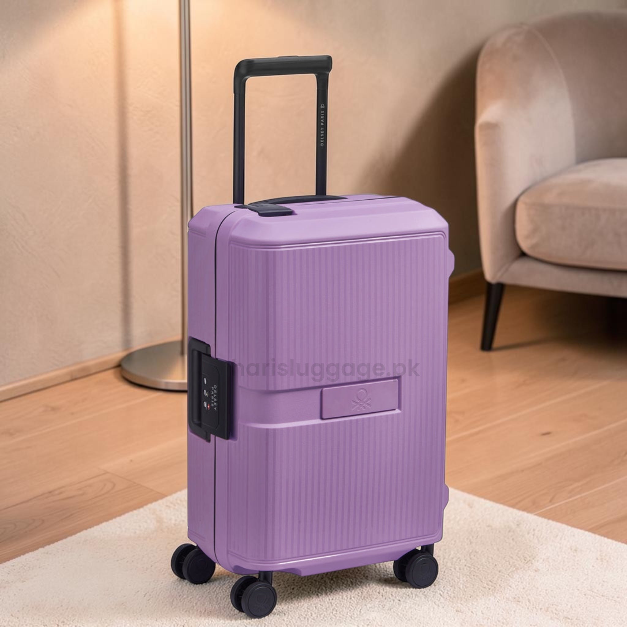 Delsey x Benetton | Color Block Hardside Luggage - LIMITED STOCK
