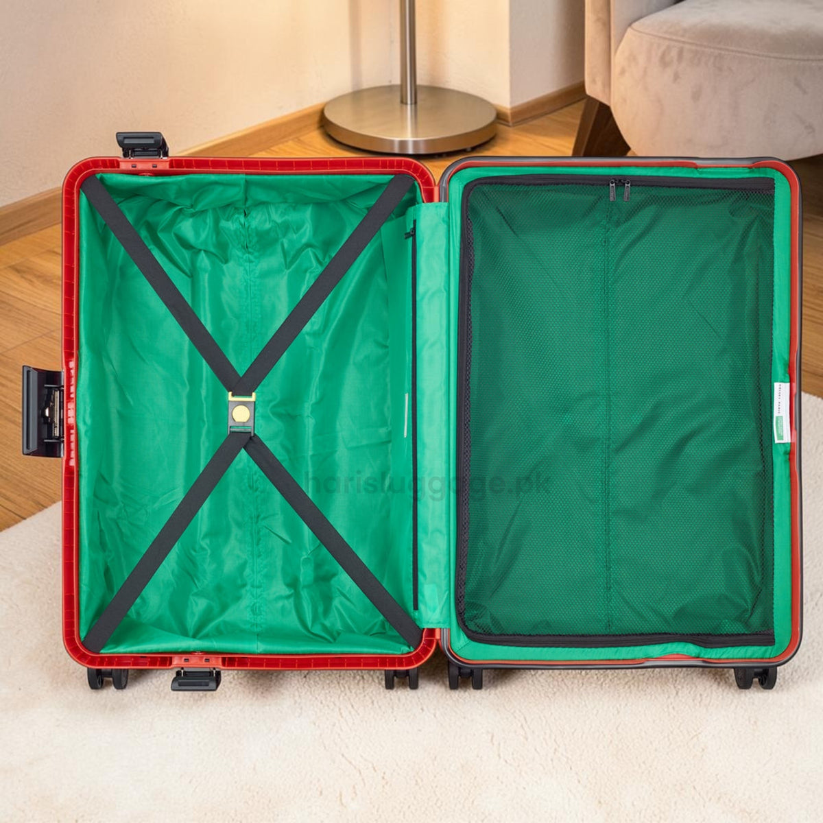 Delsey x Benetton | Color Block Hardside Luggage - LIMITED STOCK