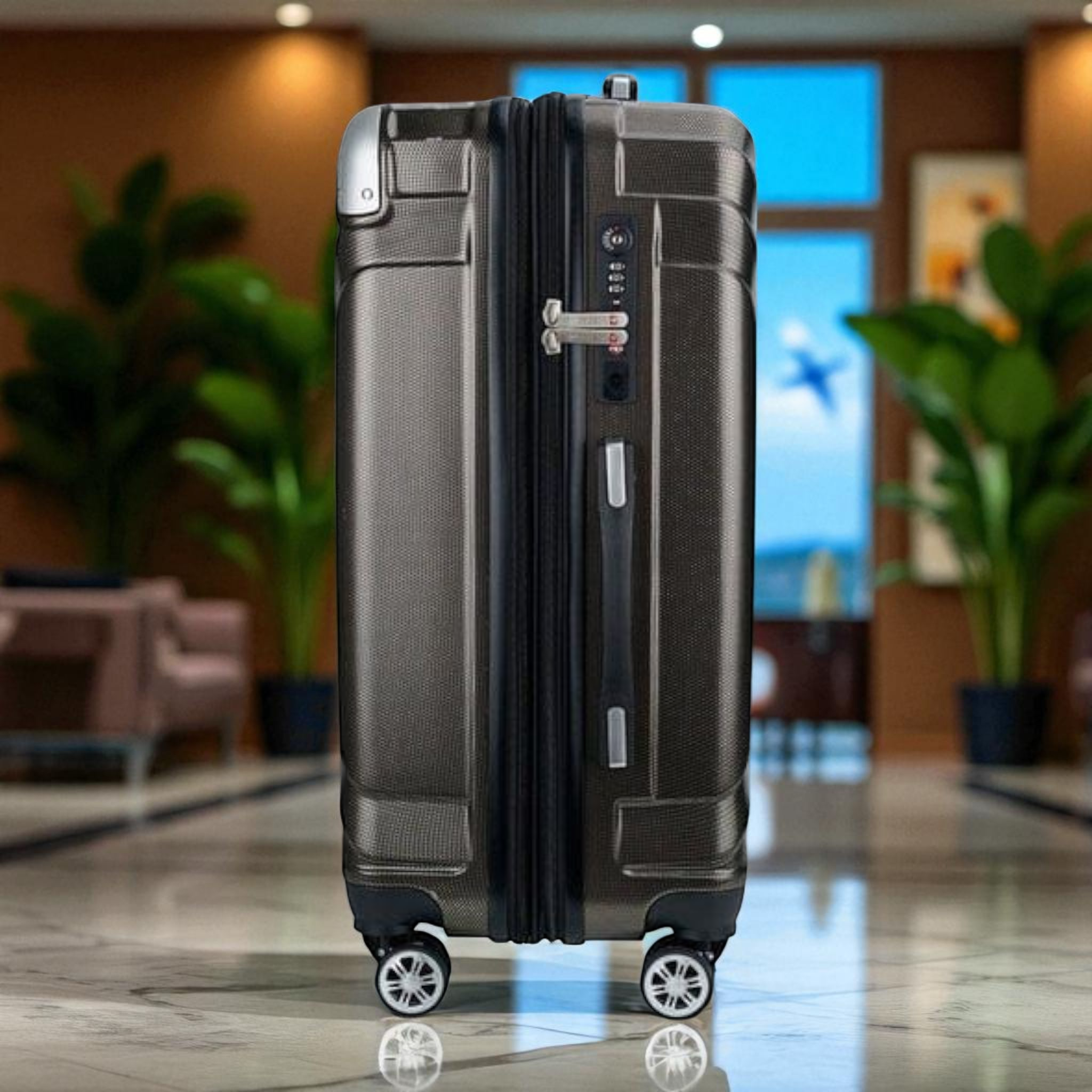 Swiss Gear Luggage | Laptop Compartment | Lightweight | TSA Approved - Haris Luggage