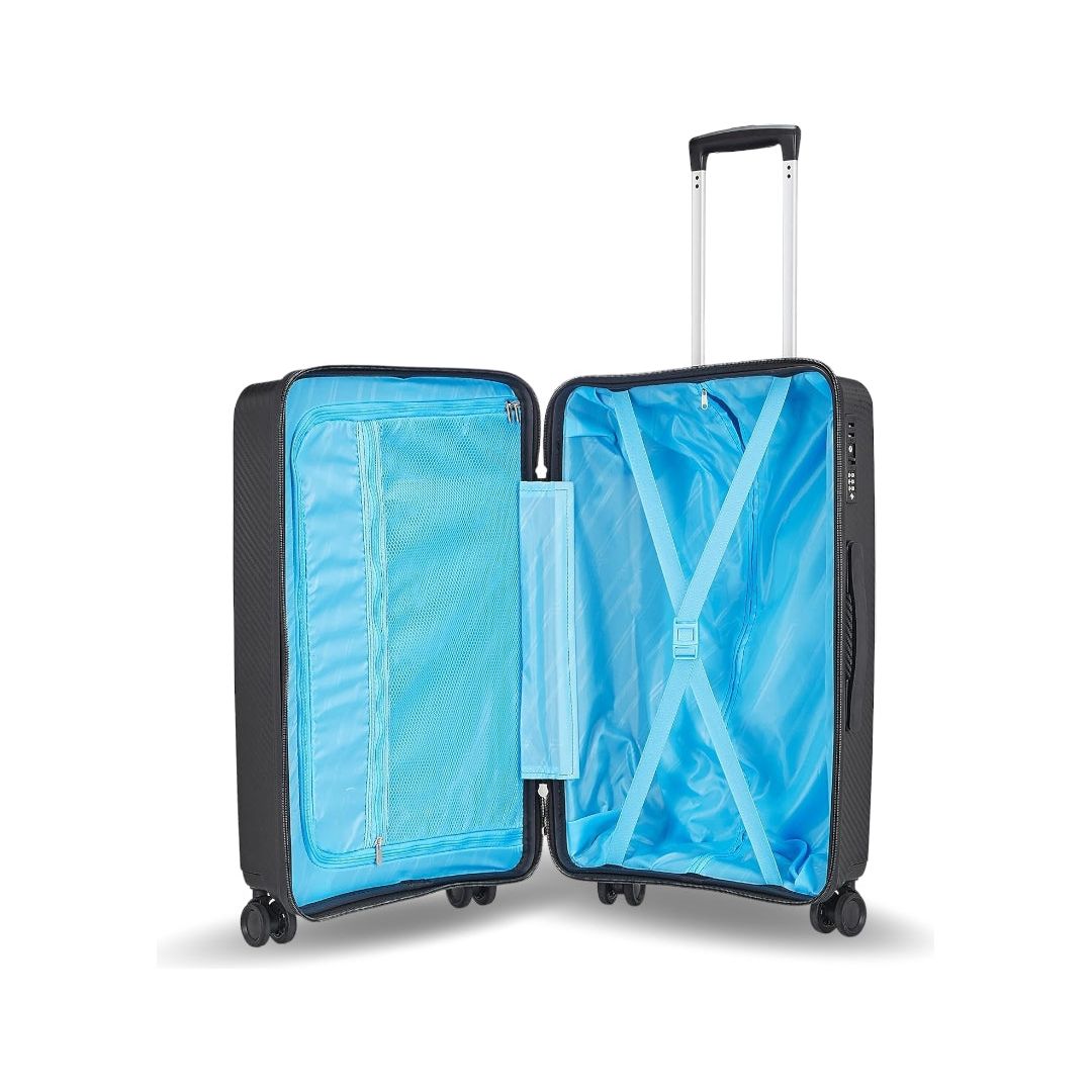 VIP Xlite PP luggage Pakistan with a spacious interior and durable wheels for easy travel