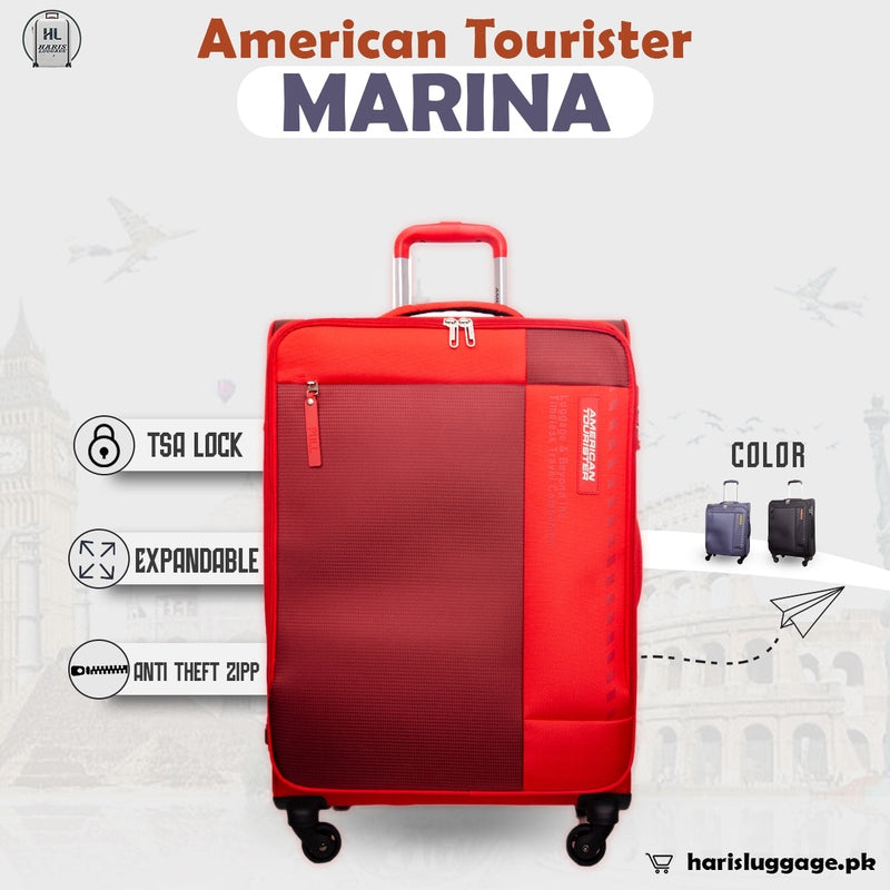 American Tourister Marina Anti Theft-Haris Luggage