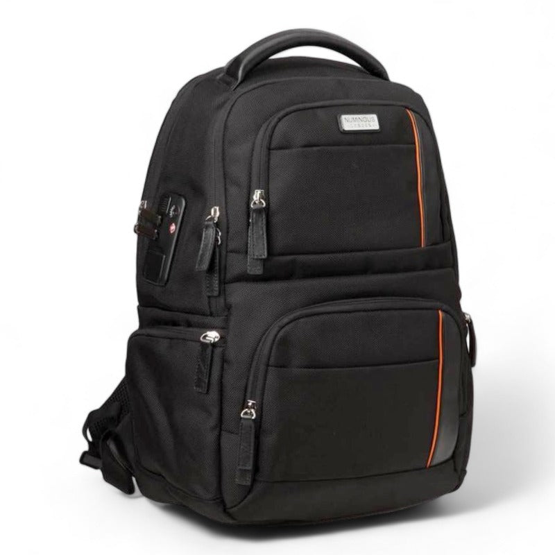 Numinous London Finger Print Backpack-Haris Luggage