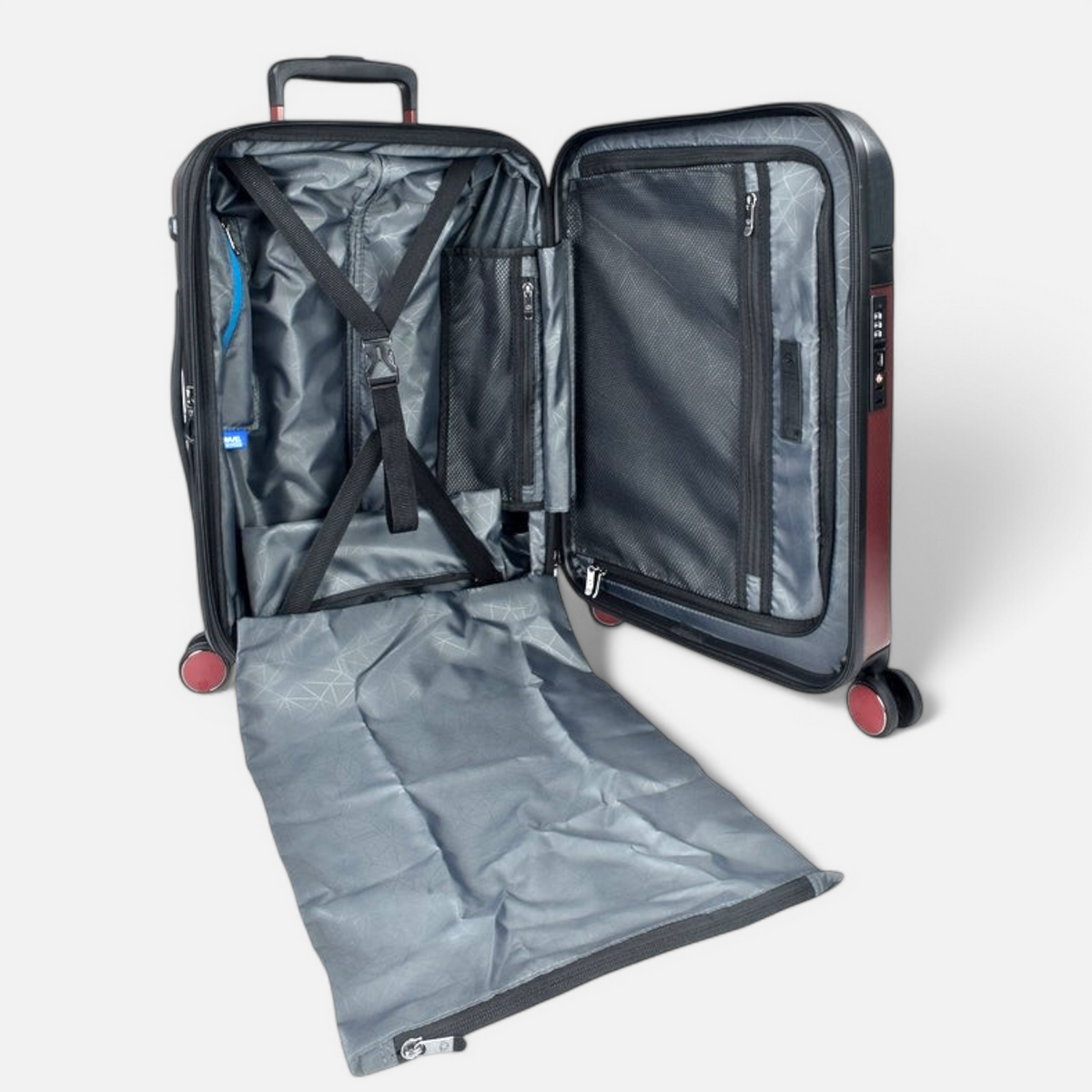 Traveler's Choice Vulkan Luggage | Premium ABS+PC Hard Shell Travel Case - Haris Luggage