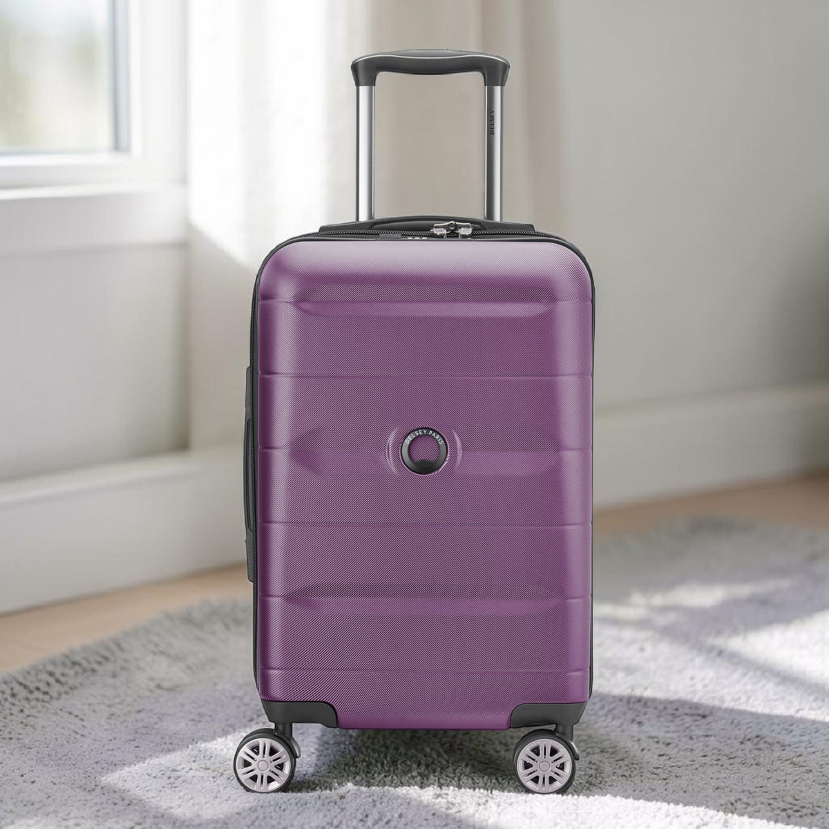 Delsey comete Plus | 55 Cm Cabin size - Purple Color