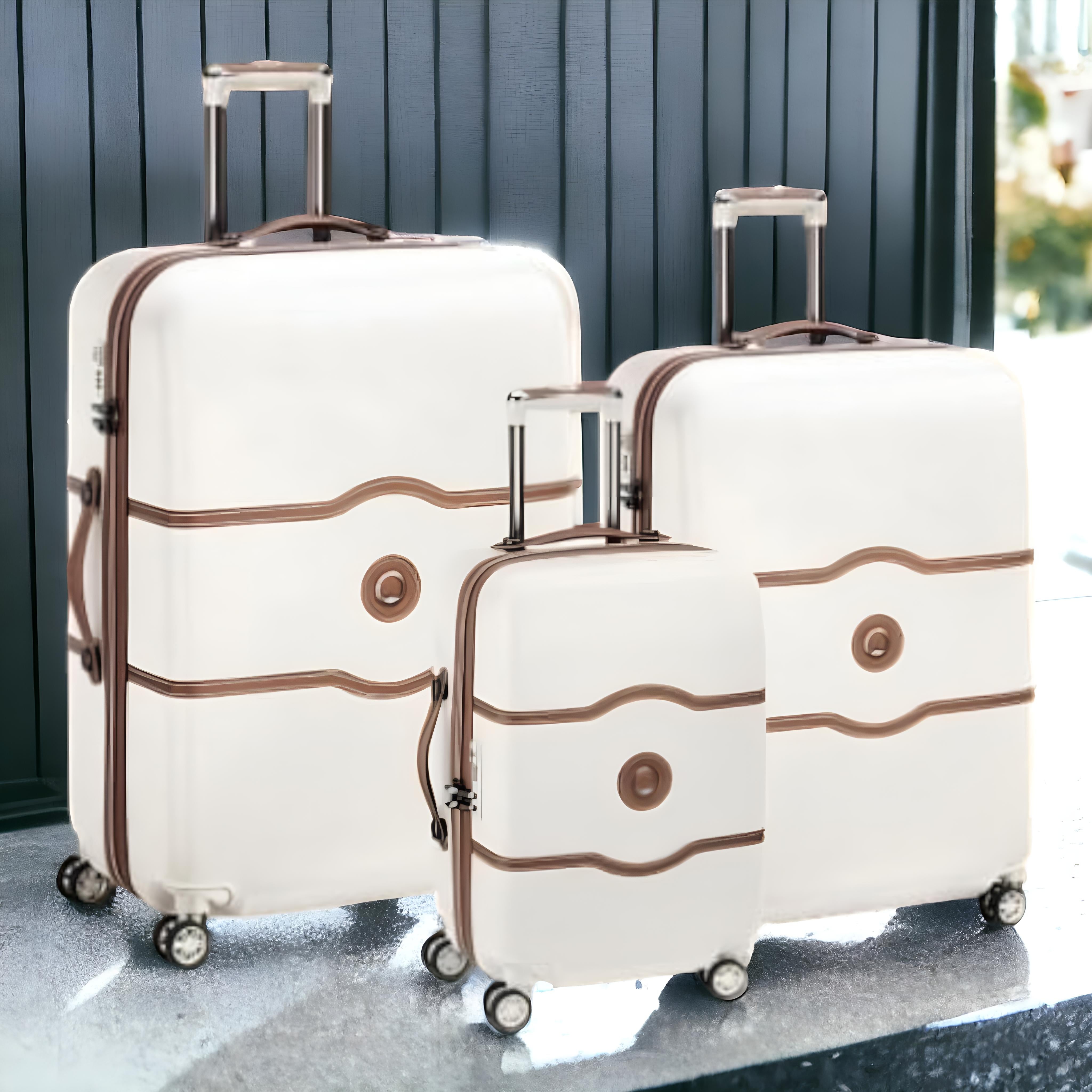 DELSEY Paris Chatelet Air Hardside Luggage | Premium 4-Wheel Spinner Suitcase set in pakistan