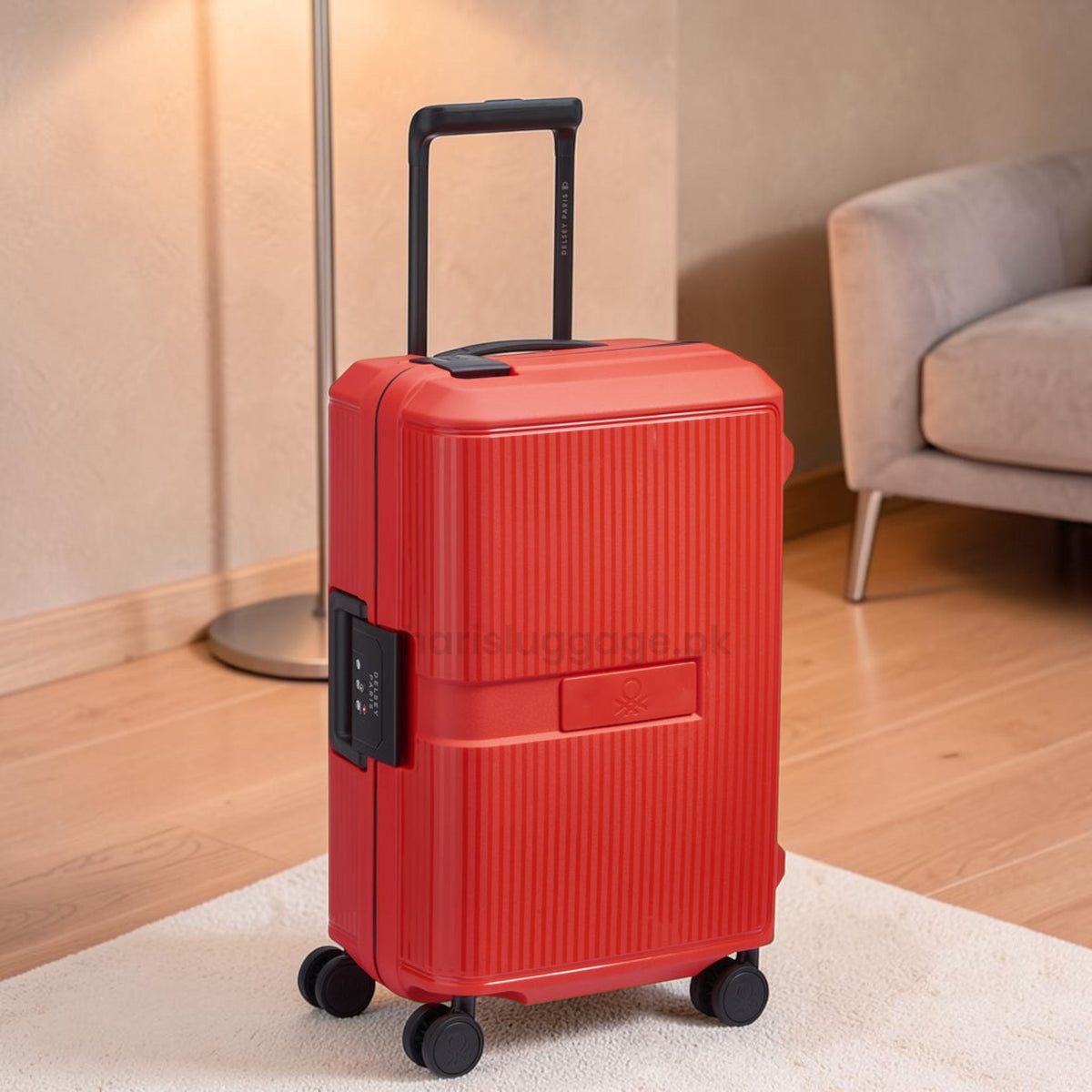 Delsey x Benetton | Color Block Hardside Luggage - LIMITED STOCK