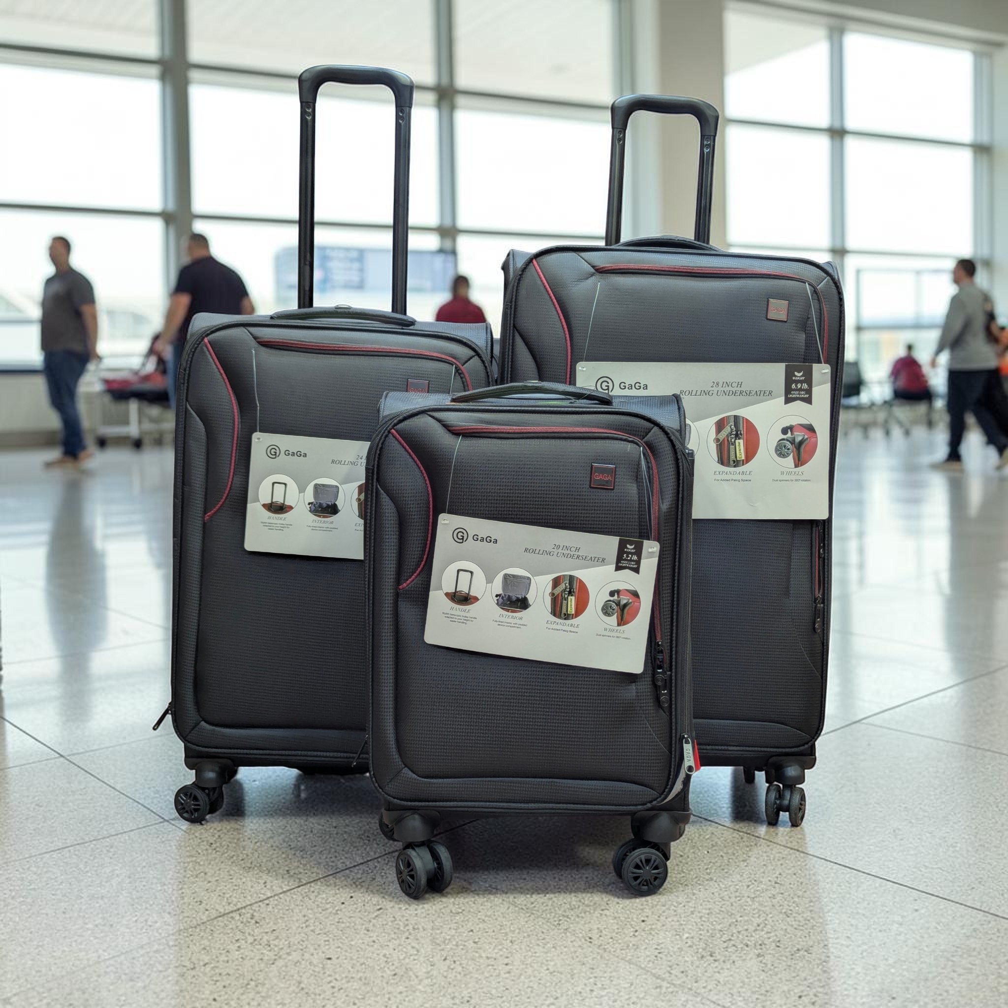 GAGA SOFT LUGGAGE SET