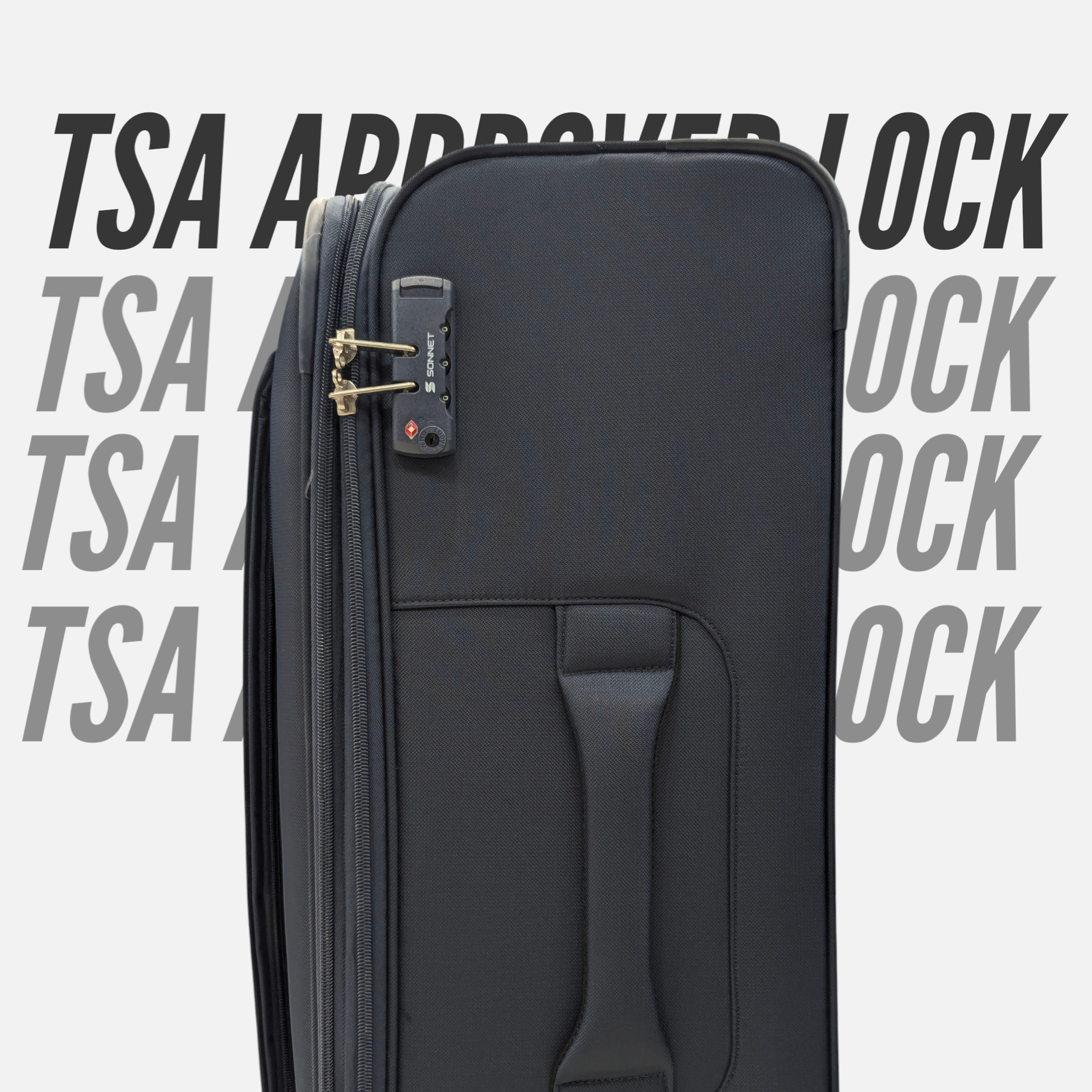 Sonnet Soft Luggage | TSA Approved Lock | Lightweight - Haris Luggage