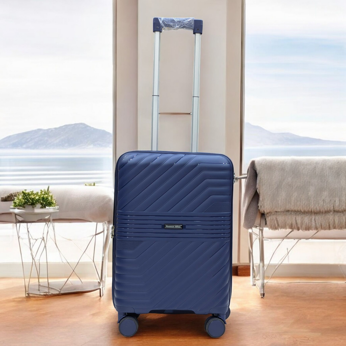 Reason Miles Fiber Luggage | TSA Approved | 1 Year Warranty