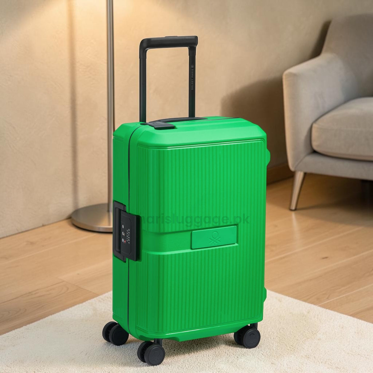 Delsey x Benetton | Color Block Hardside Luggage - LIMITED STOCK