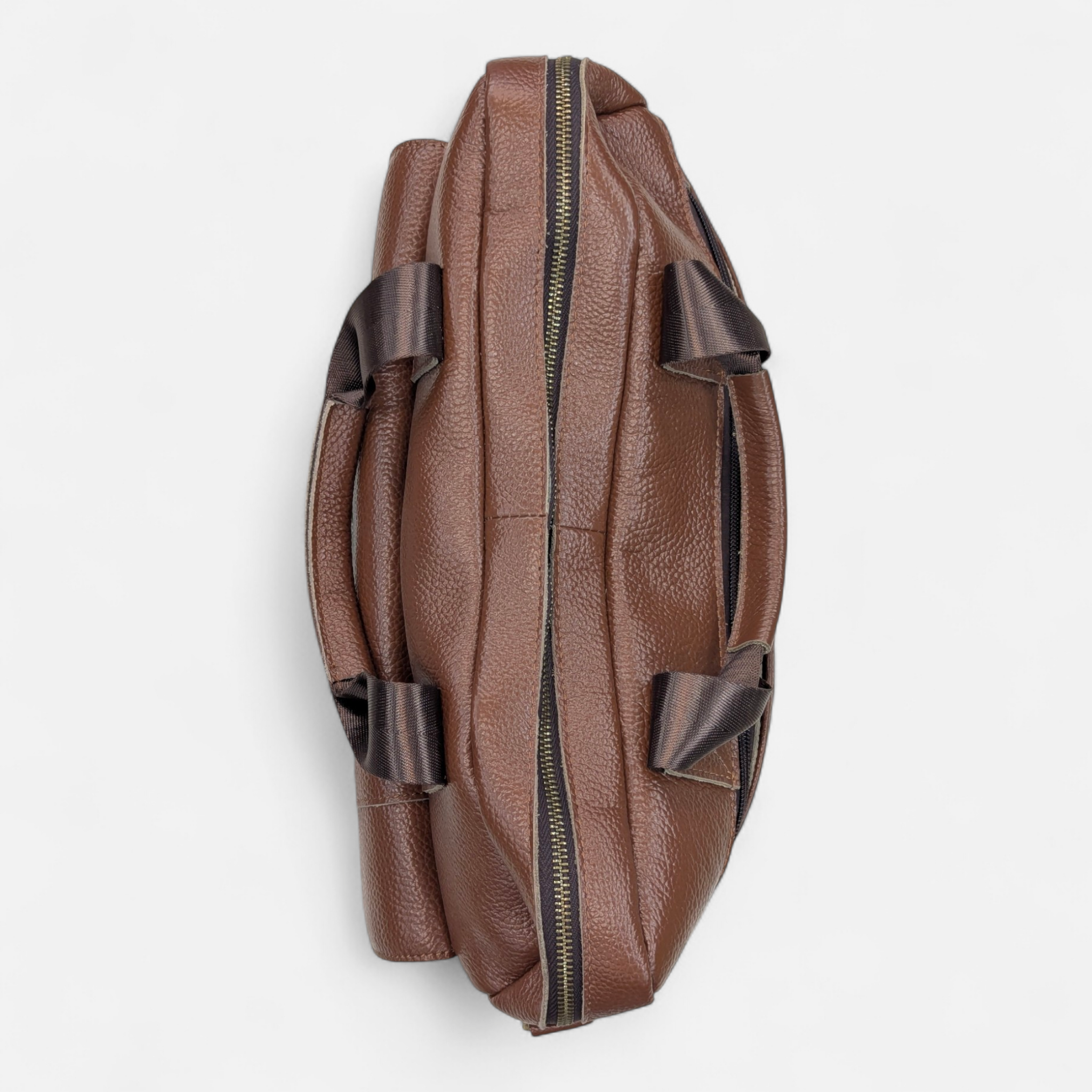 Original Leather Briefcase with Shoulder Strap | Premium Quality | HL 11679 - Haris Luggage