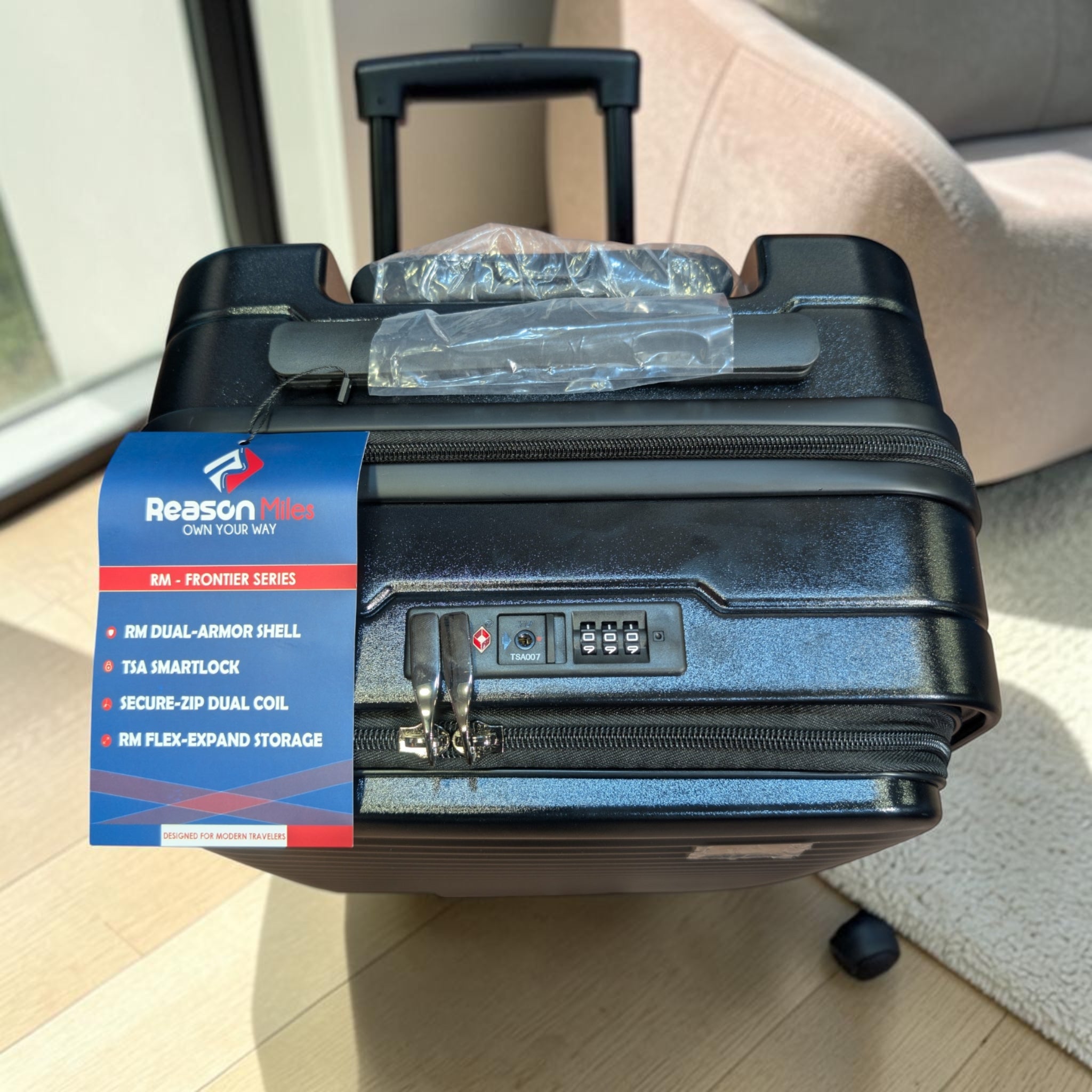 Reason Miles Frontier | Front Opening Luggage
