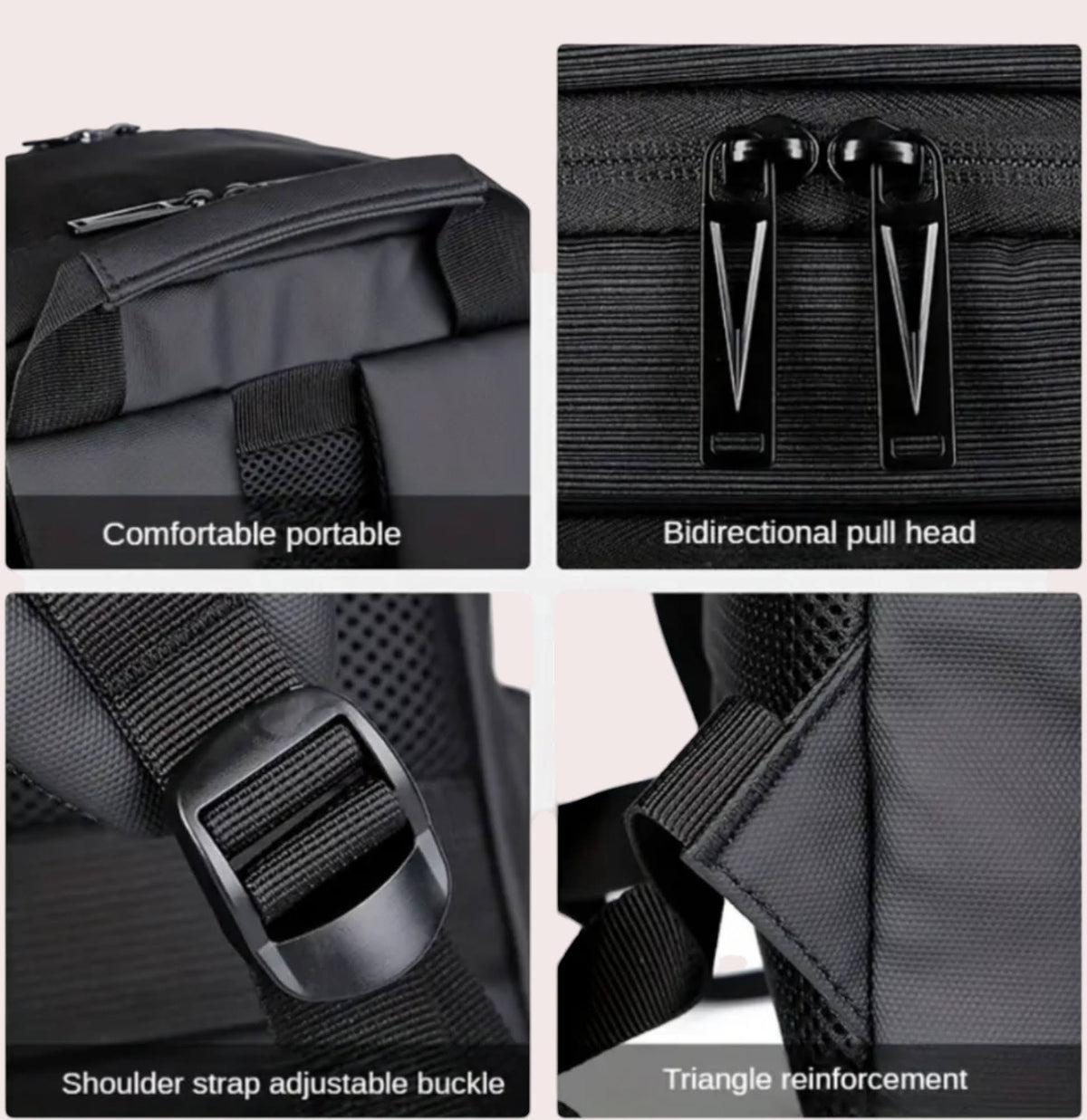 Oxford Material Casual Backpack | Perfect Fit for Laptop & Daily Use - HL 28667 - Haris Luggage