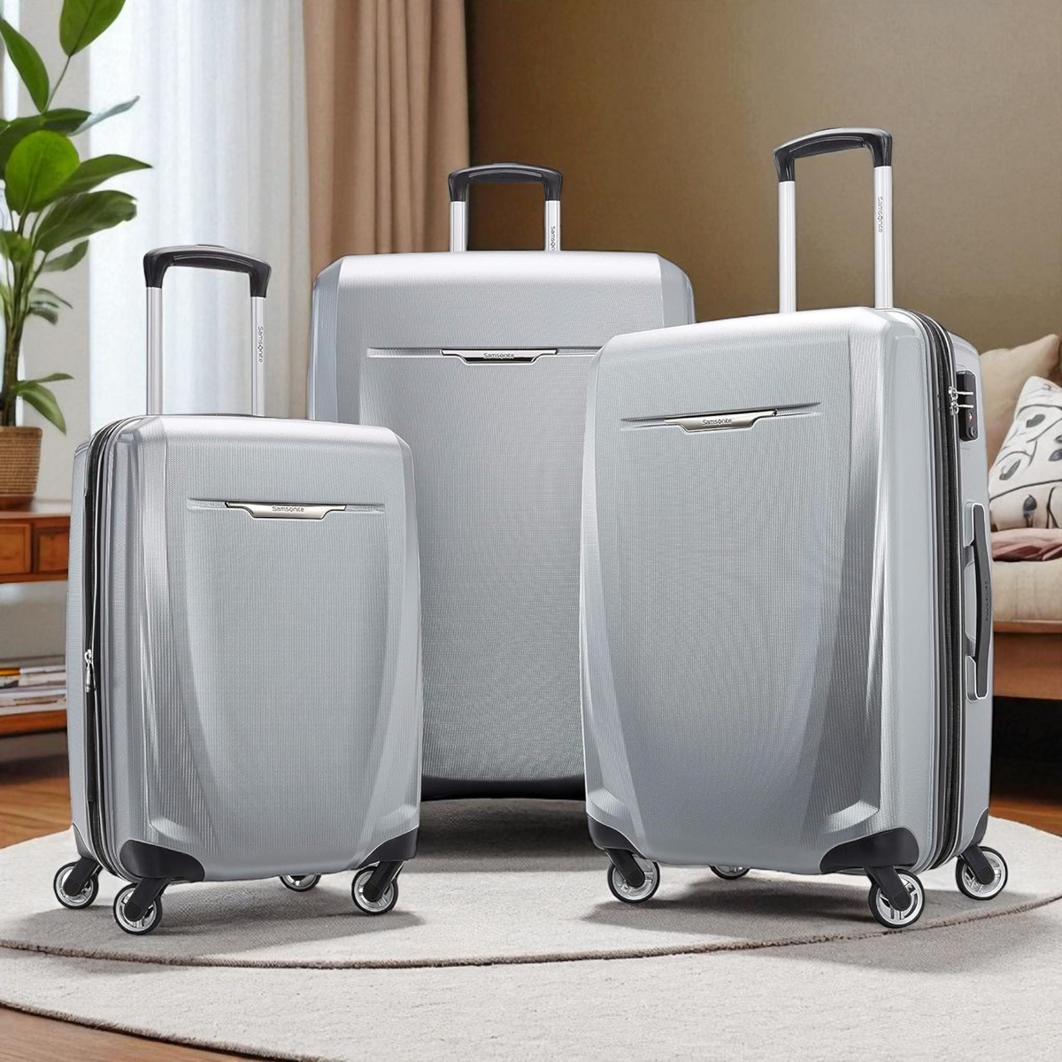 Samsonite Winfield 3 DLX Expandable | Premium Choice | 100% PC