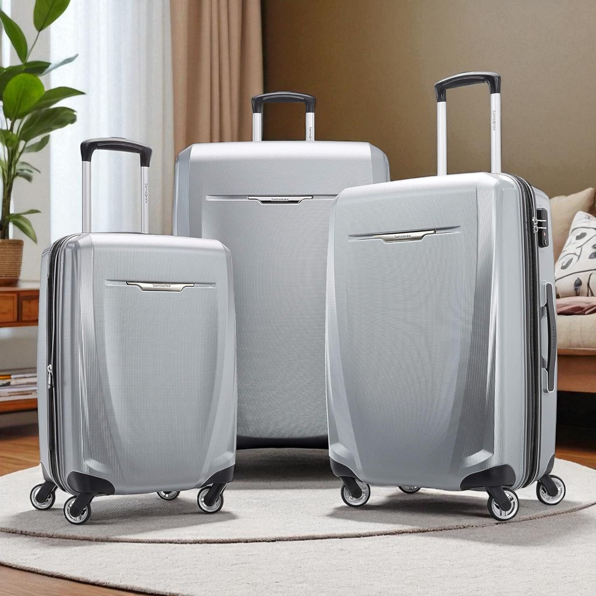Samsonite Winfield 3 DLX Expandable | Premium Choice | 100% PC