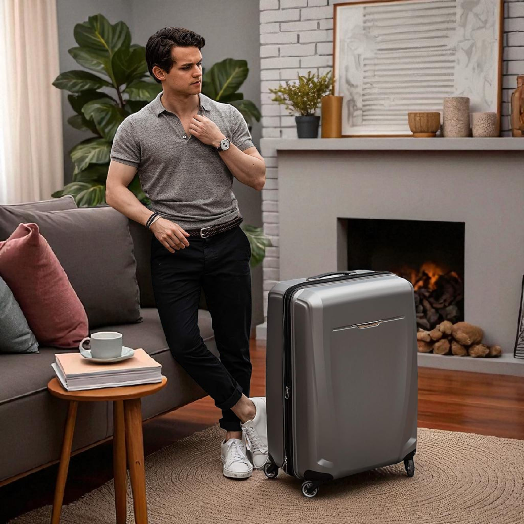 Samsonite Winfield 3 DLX Expandable | Premium Choice | 100% PC