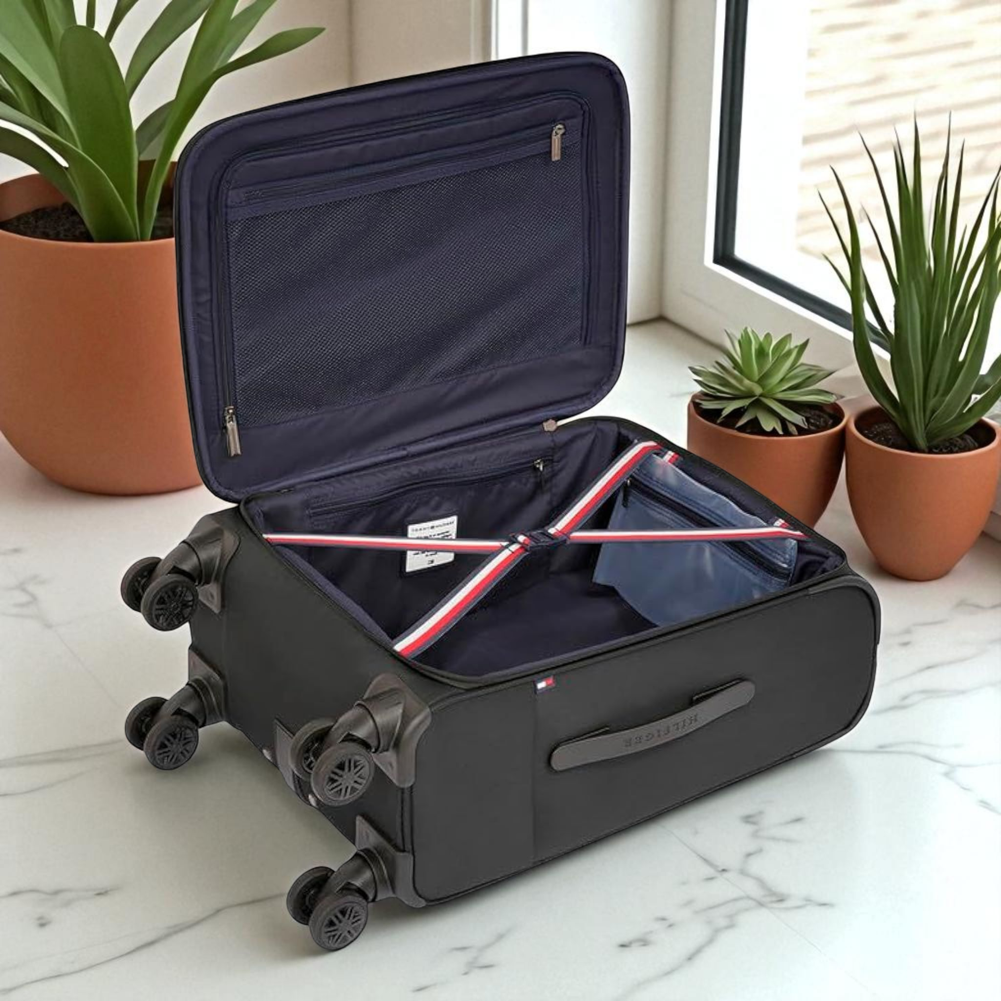 Original Tommy Hilfiger Soft Luggage | Premium Choice - Haris Luggage