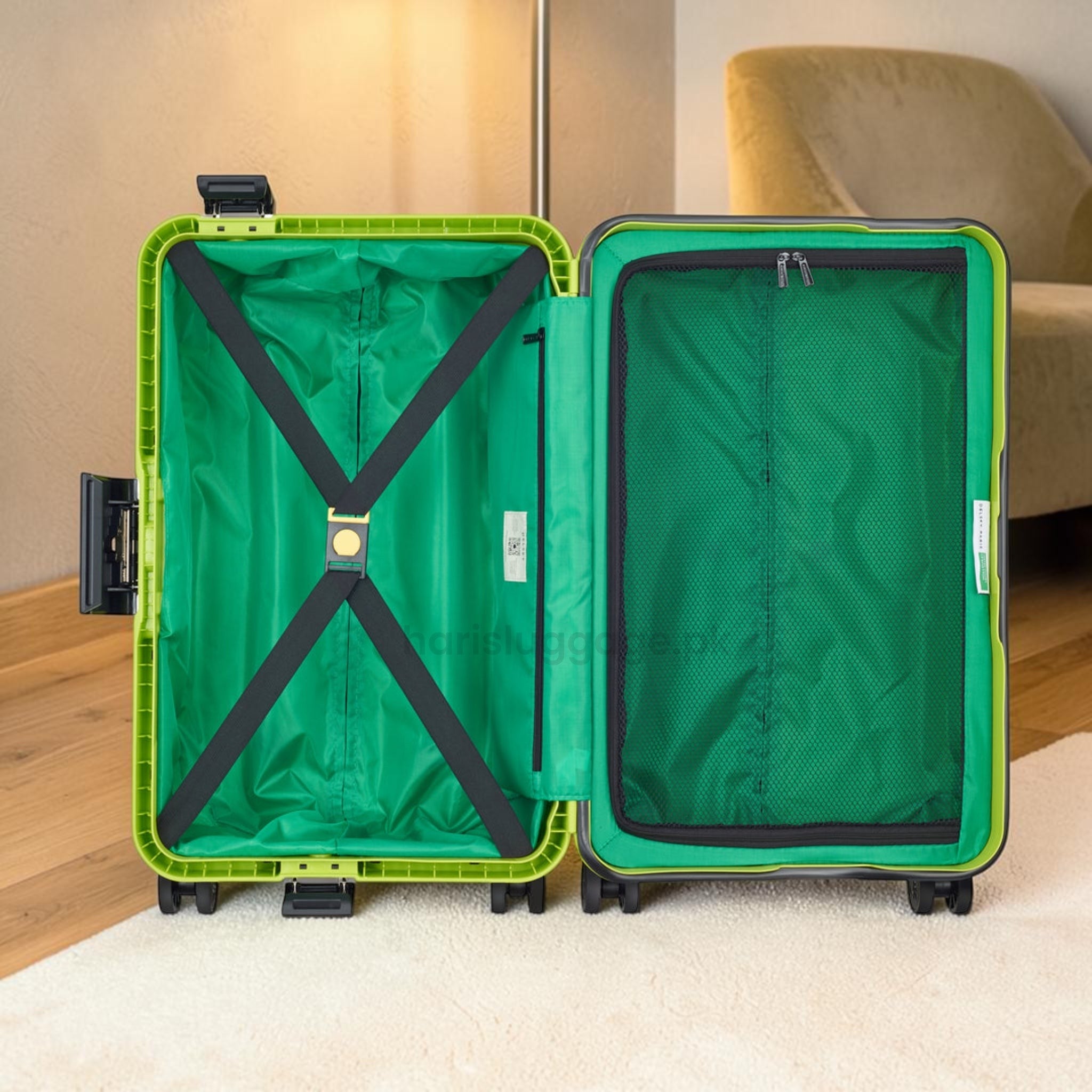 Delsey x Benetton | Color Block Hardside Luggage - LIMITED STOCK