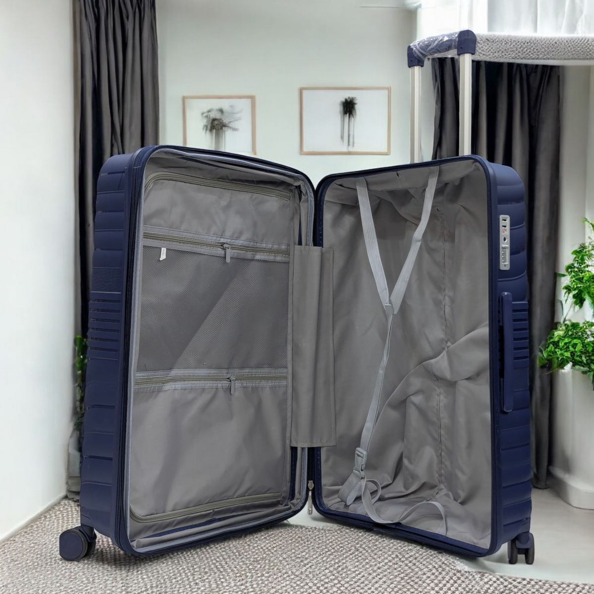 Reason Miles Fiber Luggage | TSA Approved | 1 Year Warranty