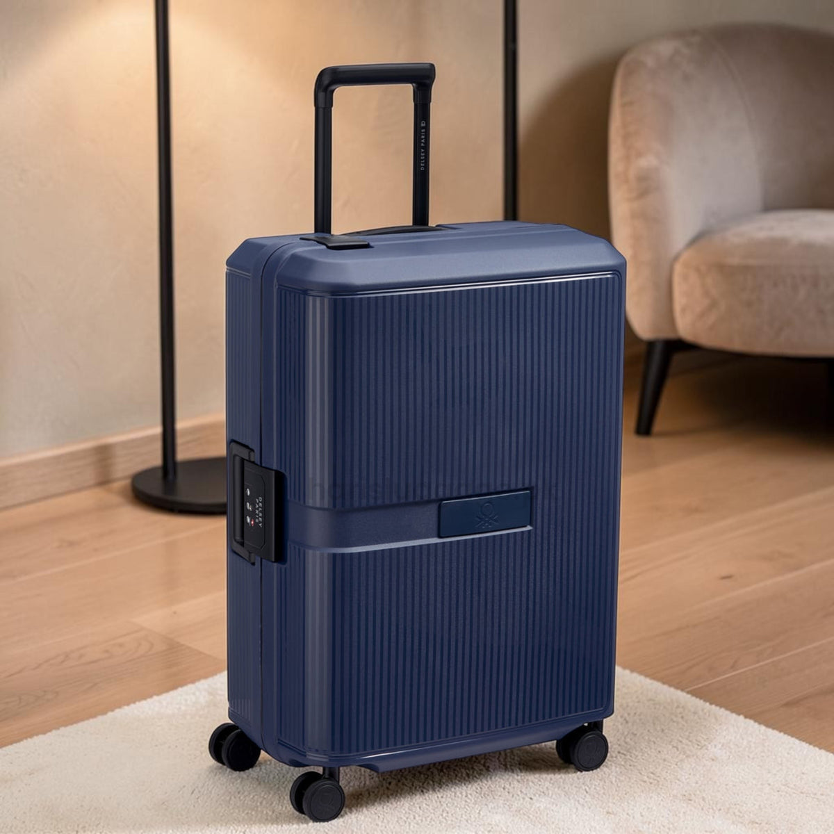Delsey x Benetton | Color Block Hardside Luggage - LIMITED STOCK