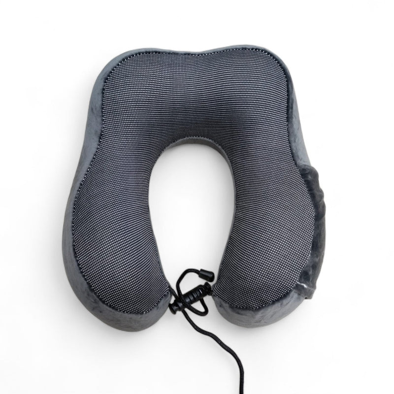 Haris Luggage travel neck pillow for flights with soft fabric and adjustable design for comfort