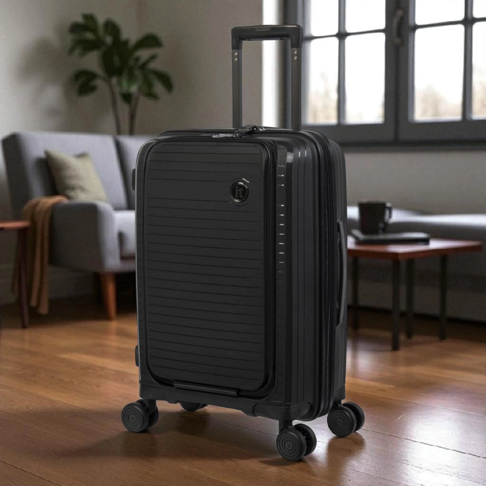 Haris Luggage TSA approved 360 spinner suitcase with durable design and smooth-rolling wheels