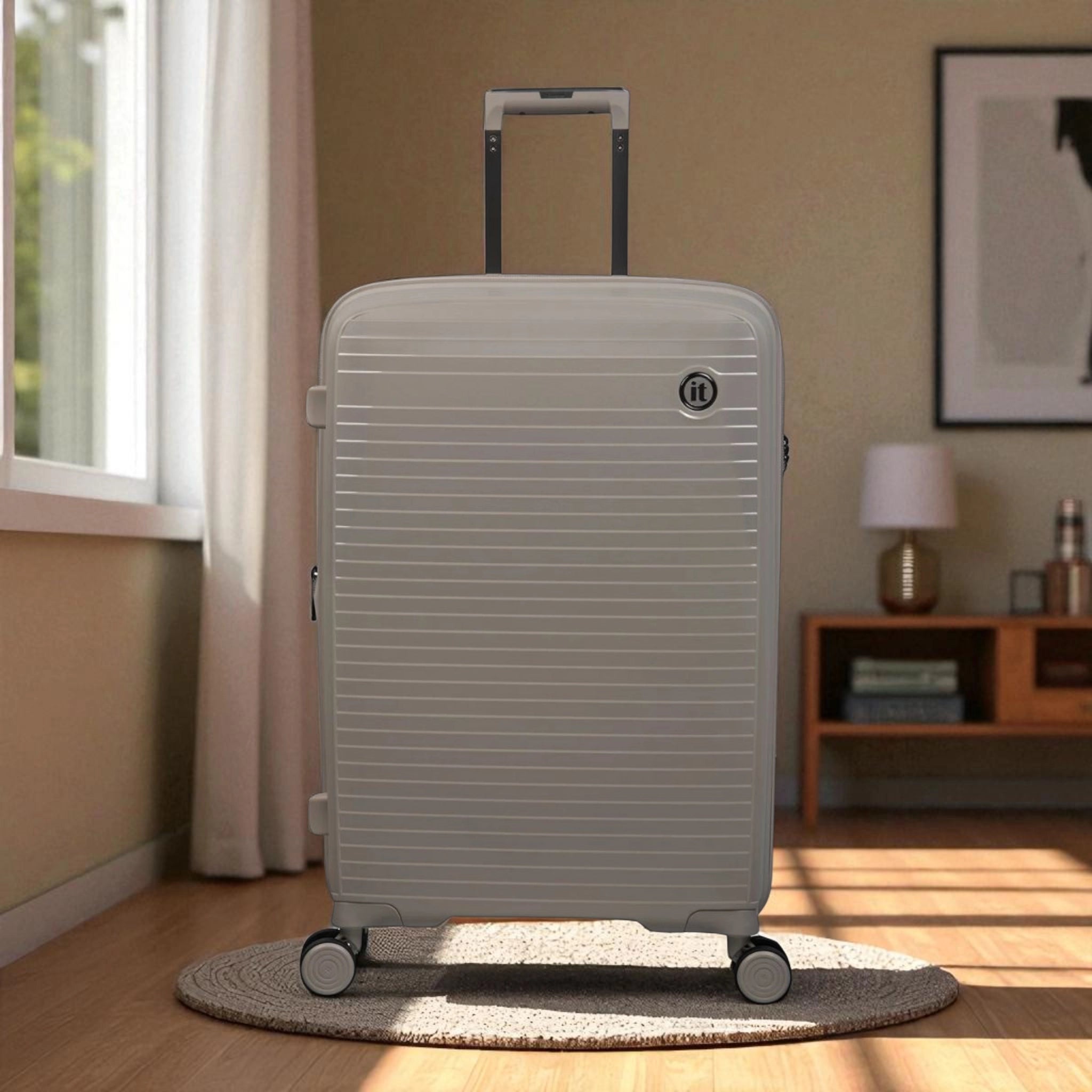 Haris Luggage TSA approved 360 spinner suitcase in sleek design for easy travel convenience